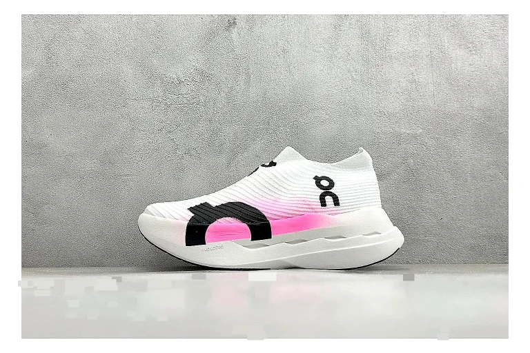 On Cloudboom White Pink Product Image