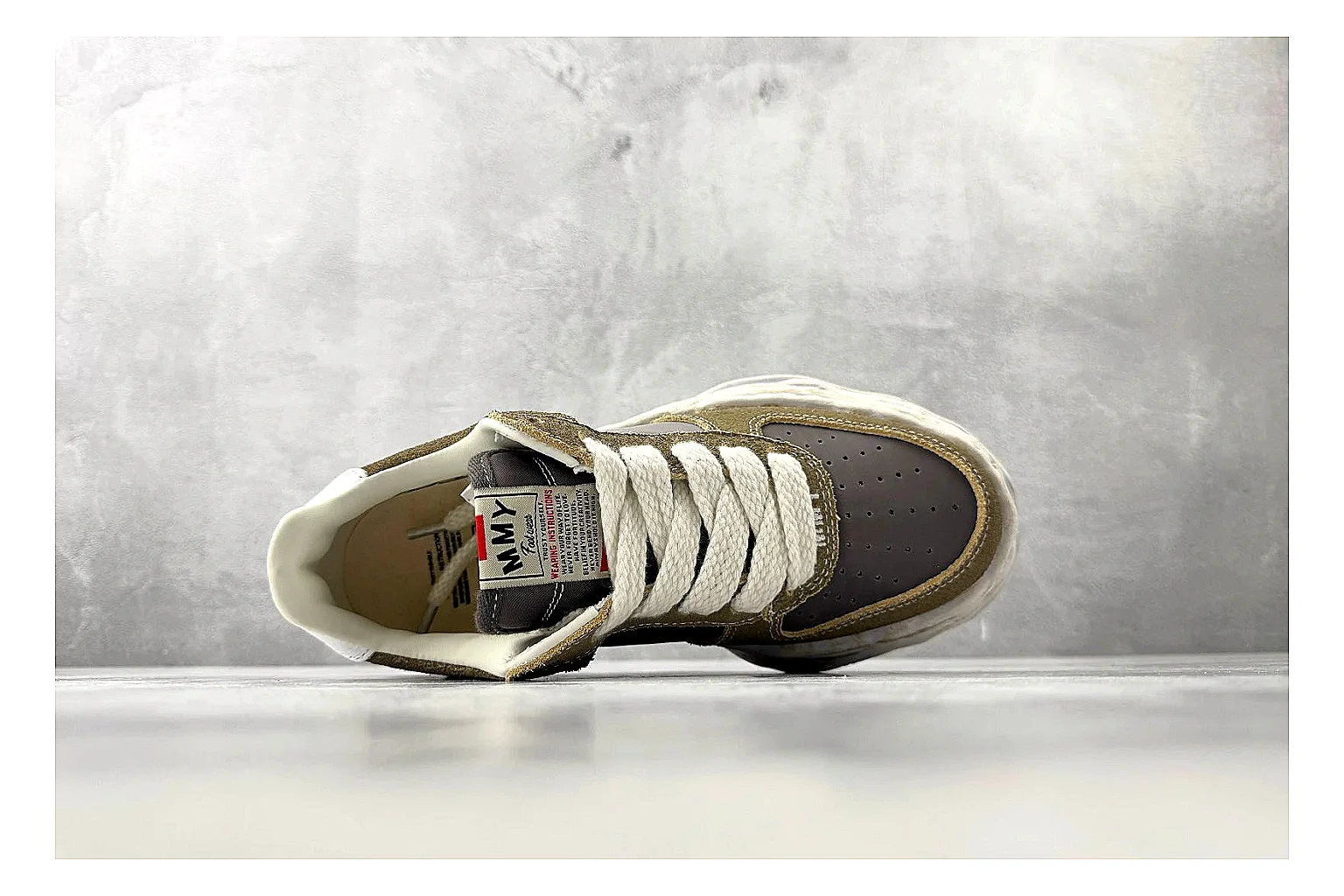 Maison Mihara Yasuhiro Blakey Brown Distressed Product Image thumbnail 3