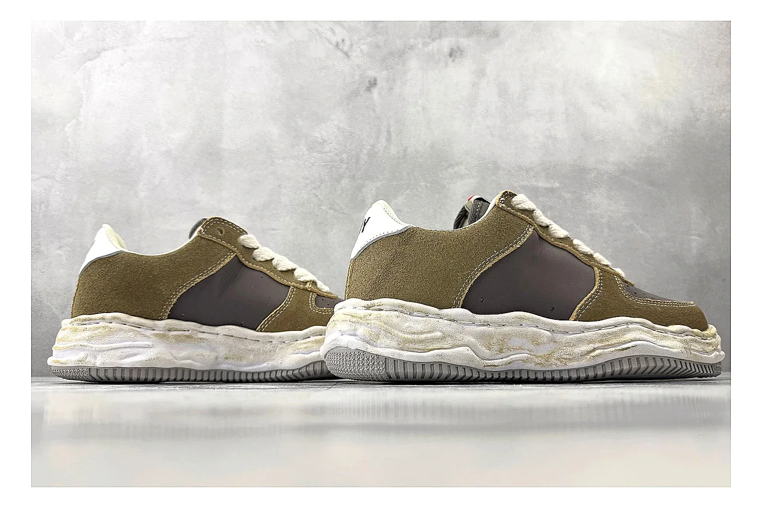 Maison Mihara Yasuhiro Blakey Brown Distressed Product Image thumbnail 4