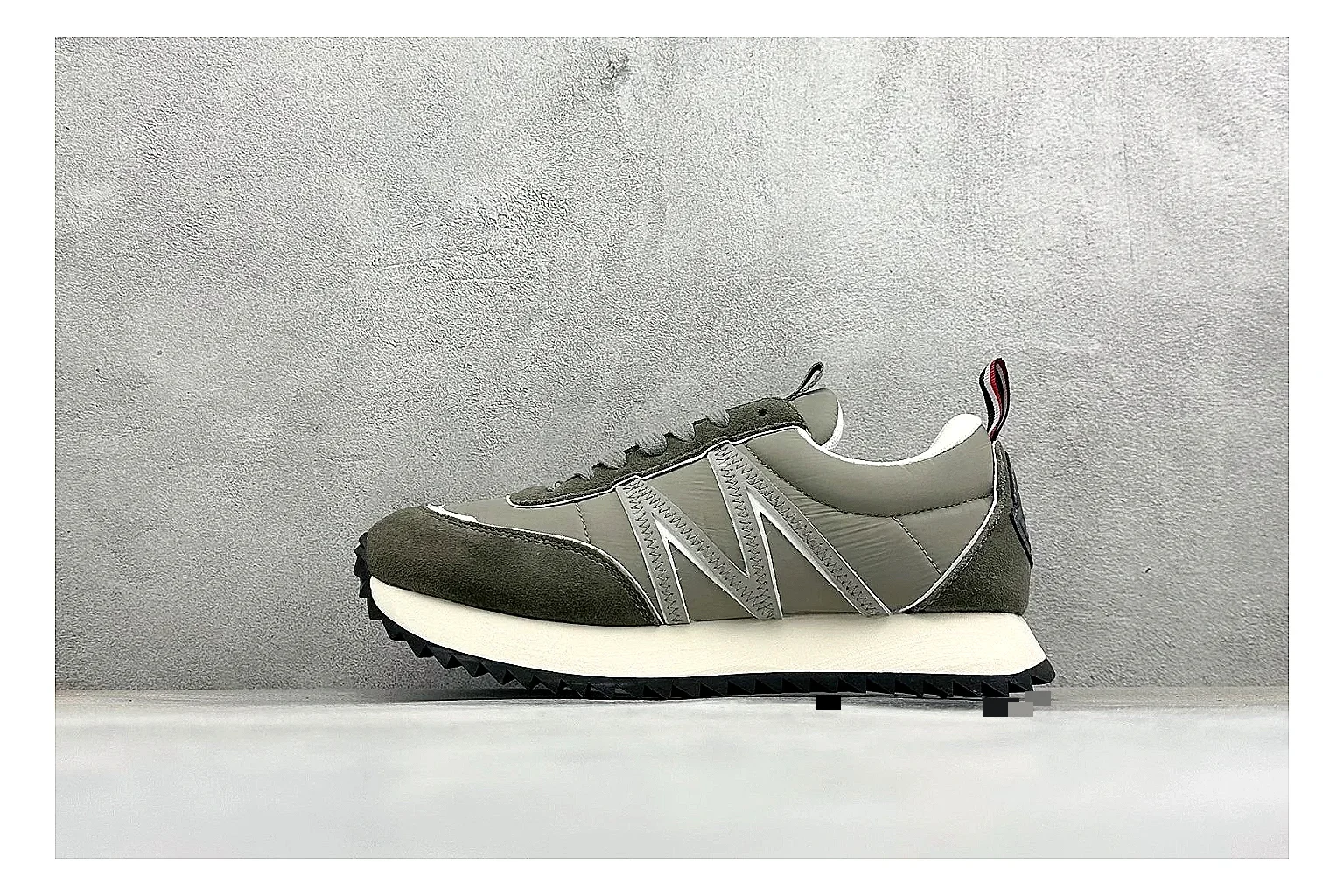 Moncler Pacey Grey Suede Product Image