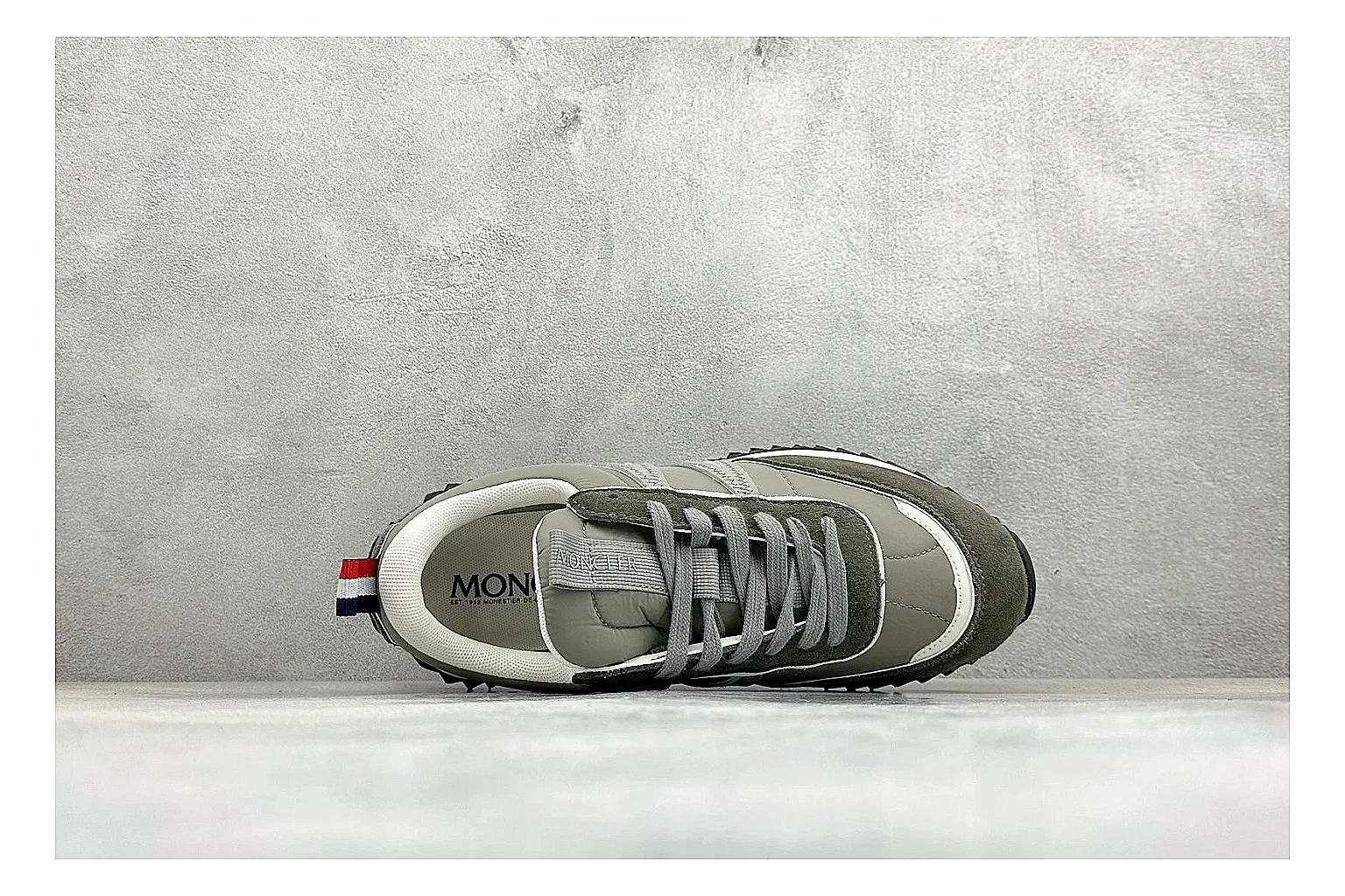 Moncler Pacey Grey Suede Product Image thumbnail 3