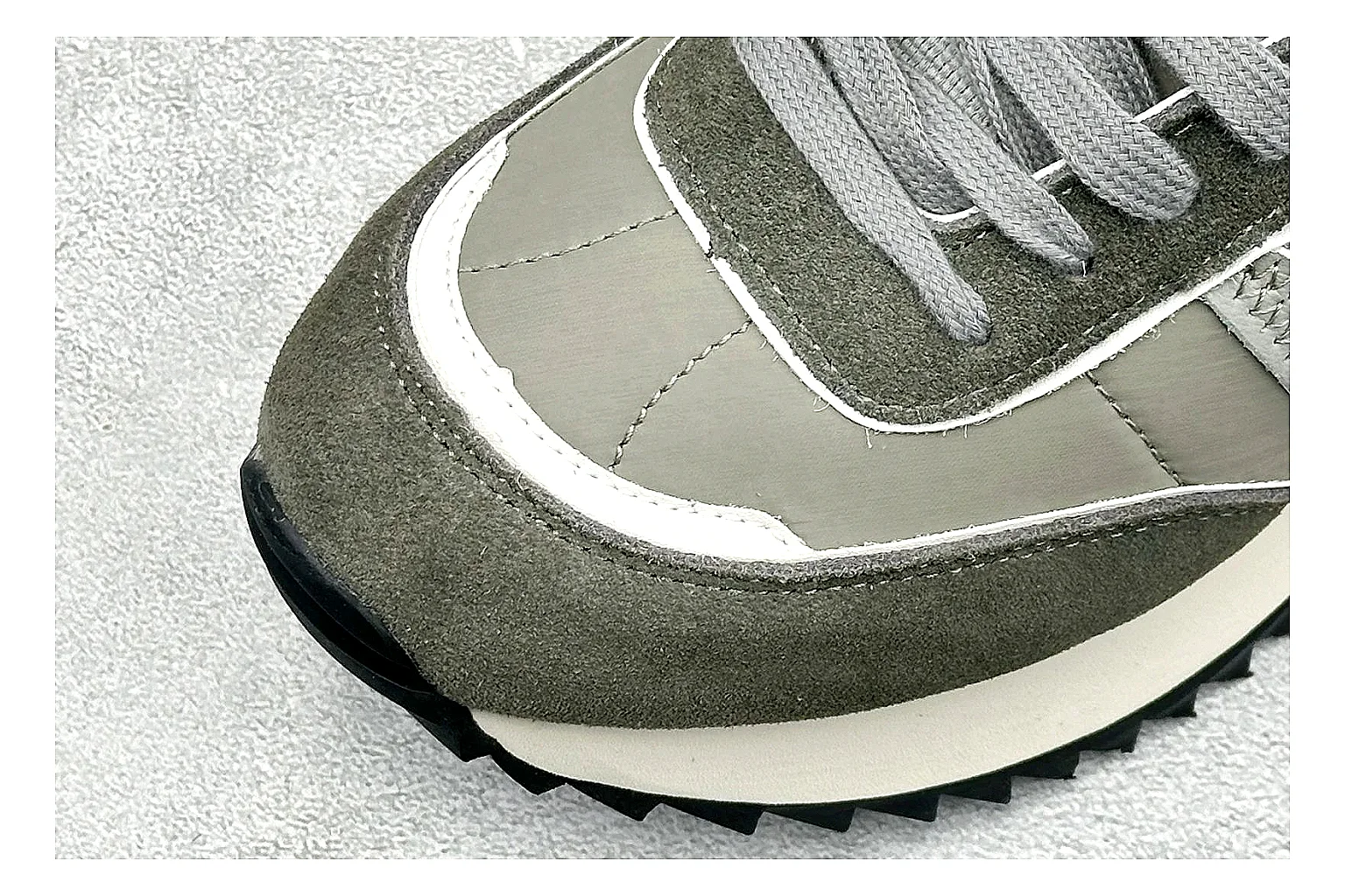 Moncler Pacey Grey Suede Product Image thumbnail 6