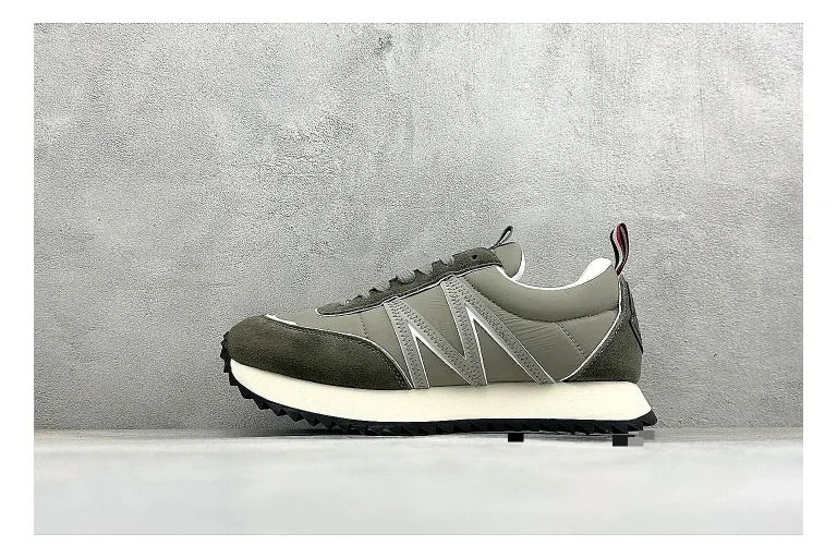 Moncler Pacey Grey Suede Product Image