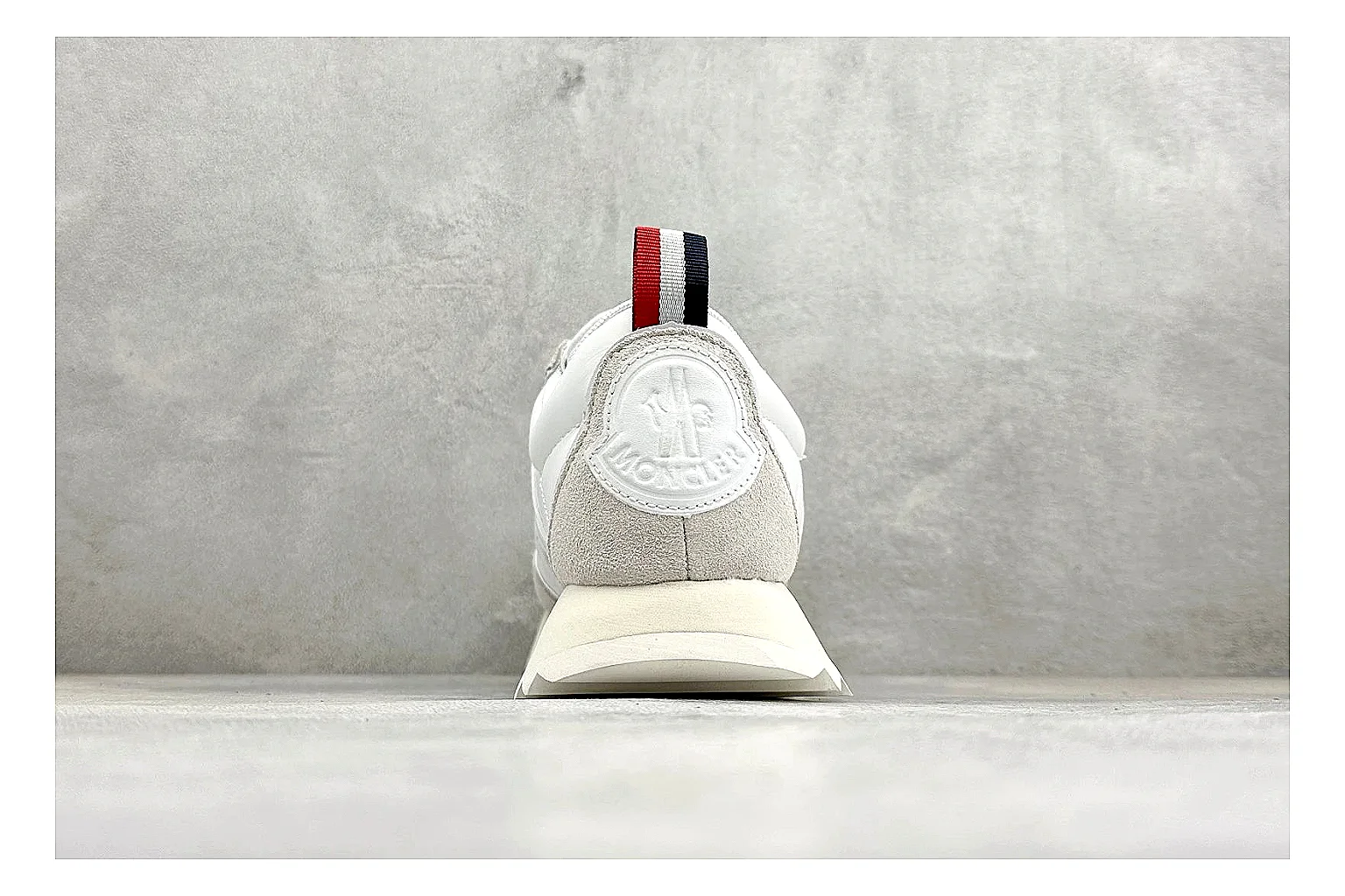 Moncler Pacey White Suede Product Image thumbnail 4
