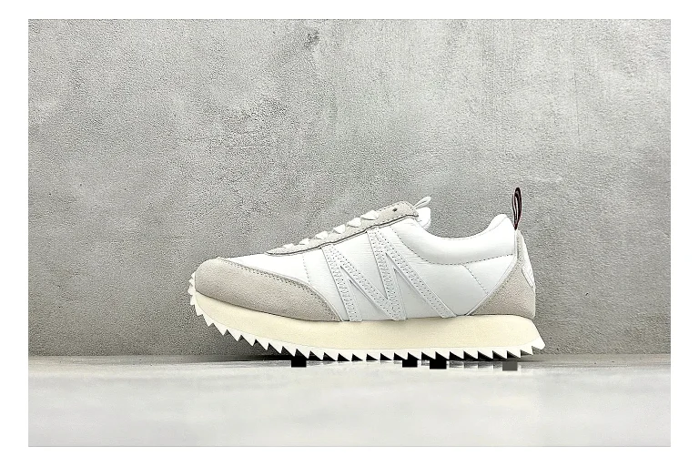 Moncler Pacey White Suede Product Image