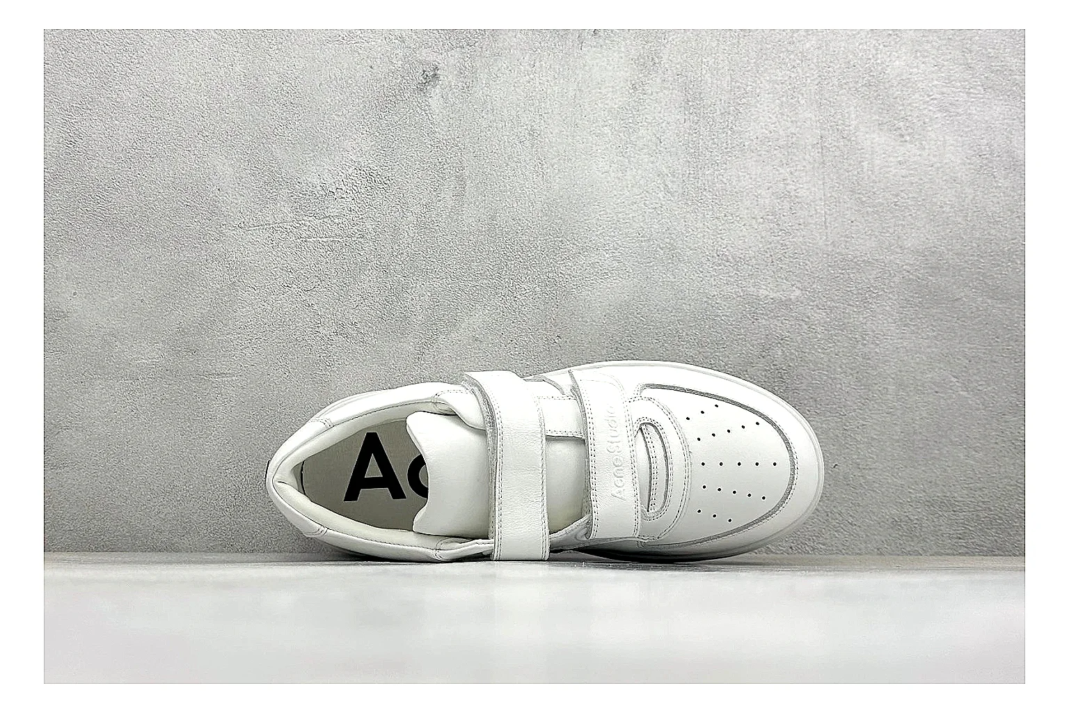 Acne Studios Velcro White Mid-Top Product Image thumbnail 3