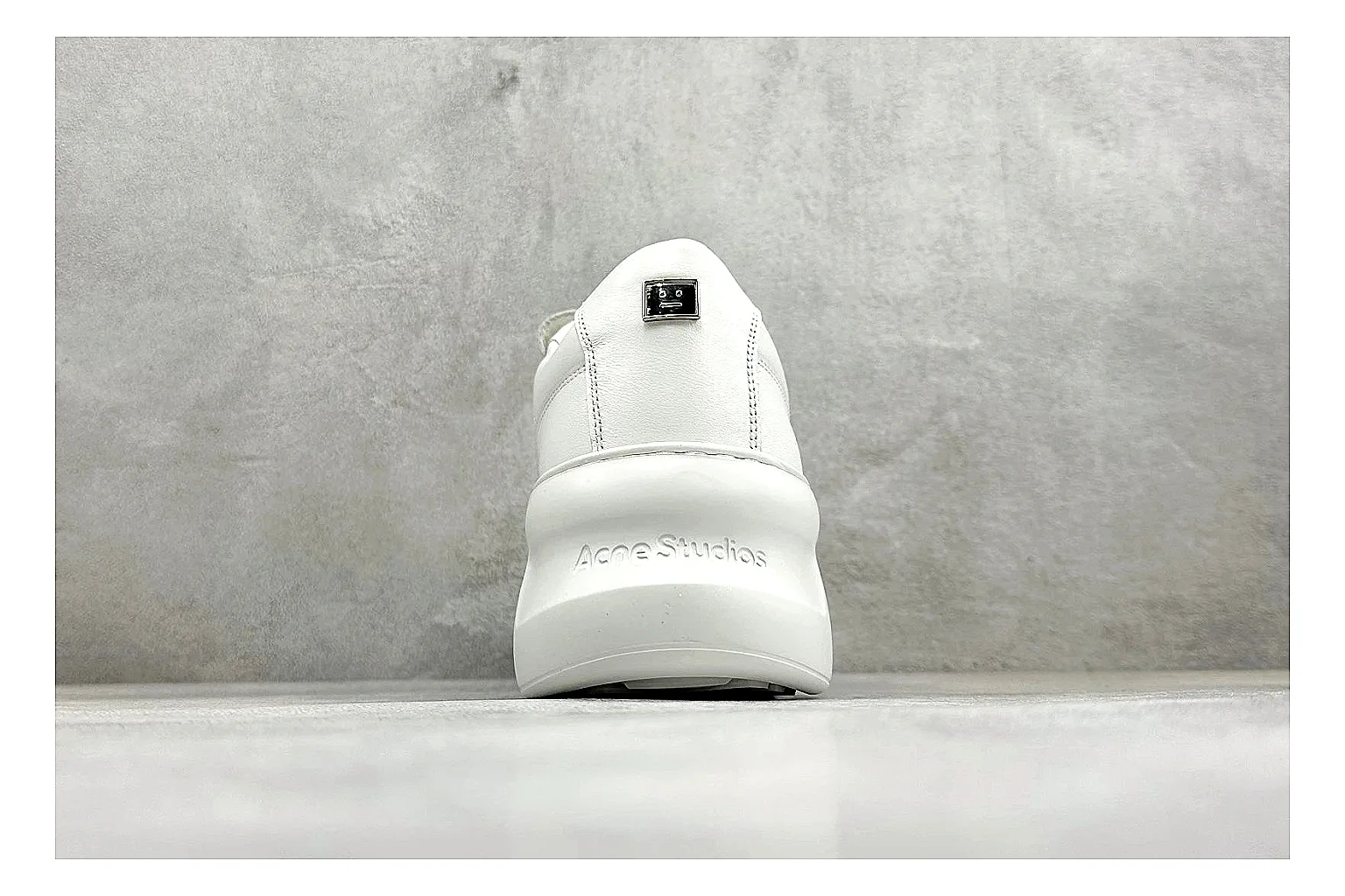 Acne Studios Velcro White Mid-Top Product Image thumbnail 4