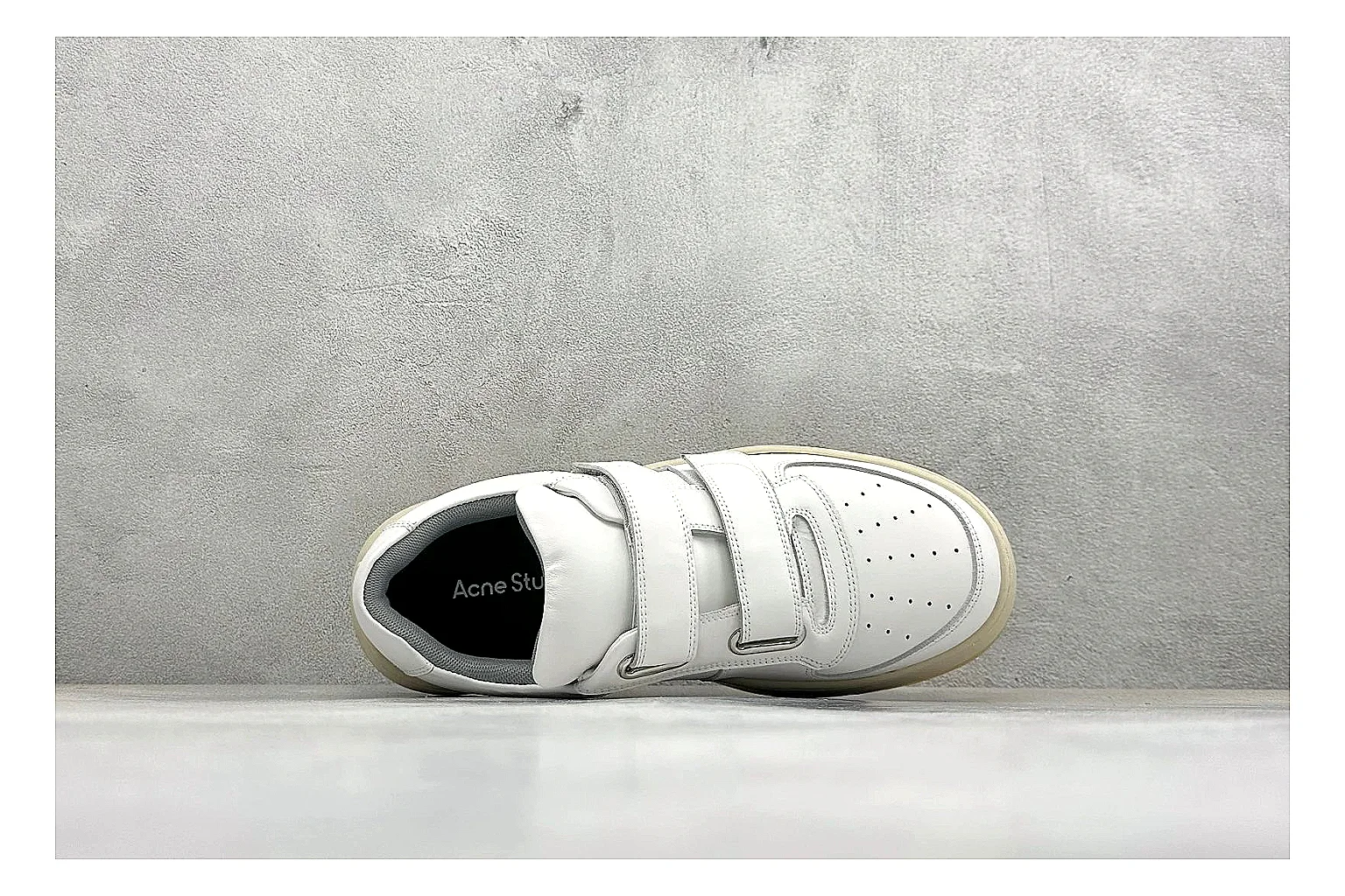 Acne Studios Velcro White Low-Top Product Image thumbnail 3