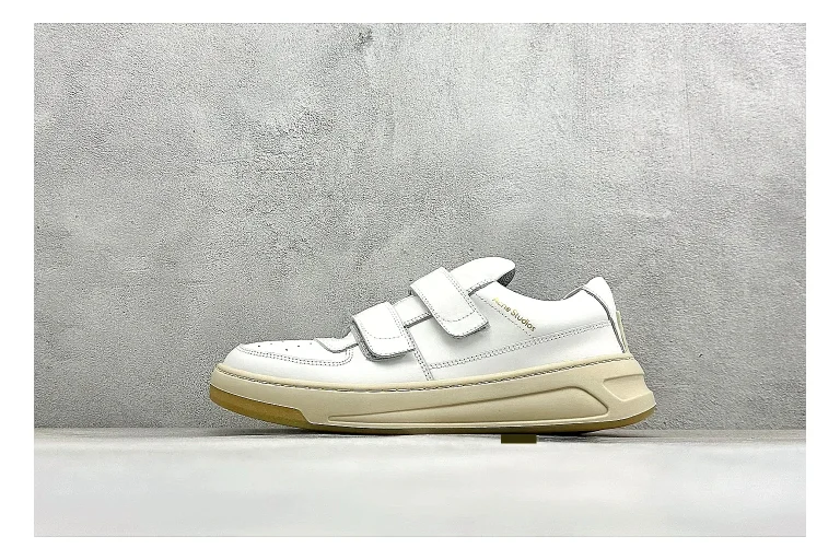 Acne Studios Velcro White Low-Top Product Image