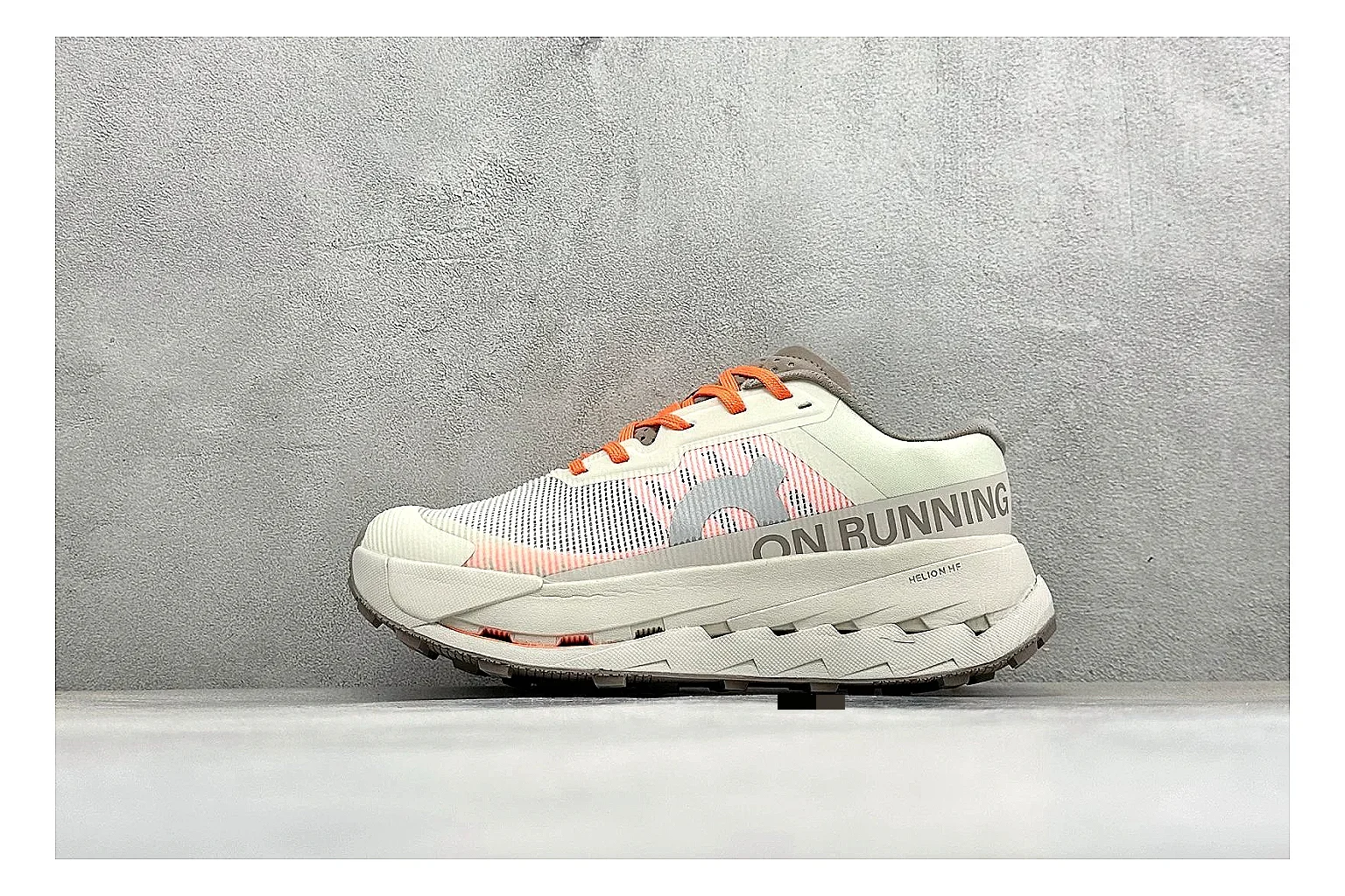 On Cloudmonster White Orange Product Image