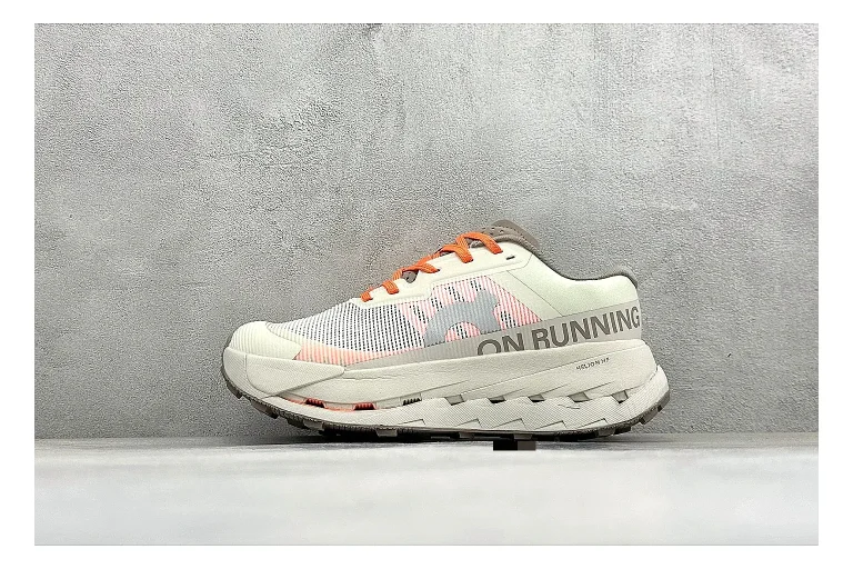 On Cloudmonster White Orange Product Image