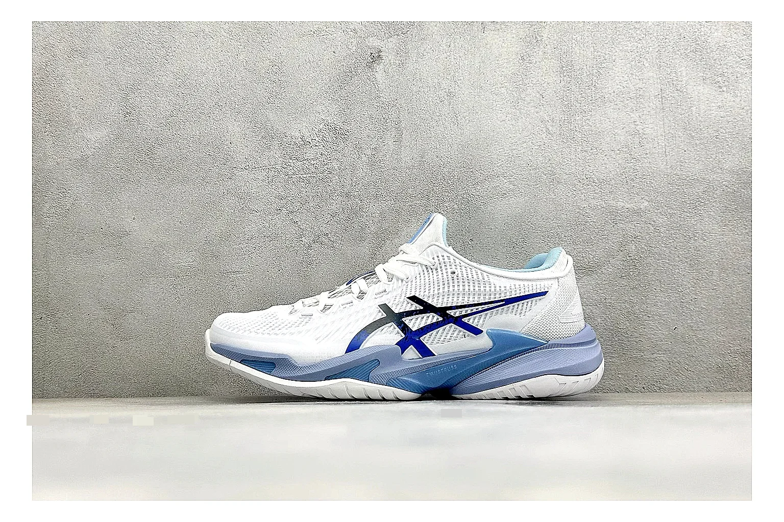 Asics Court FF White Blue Product Image