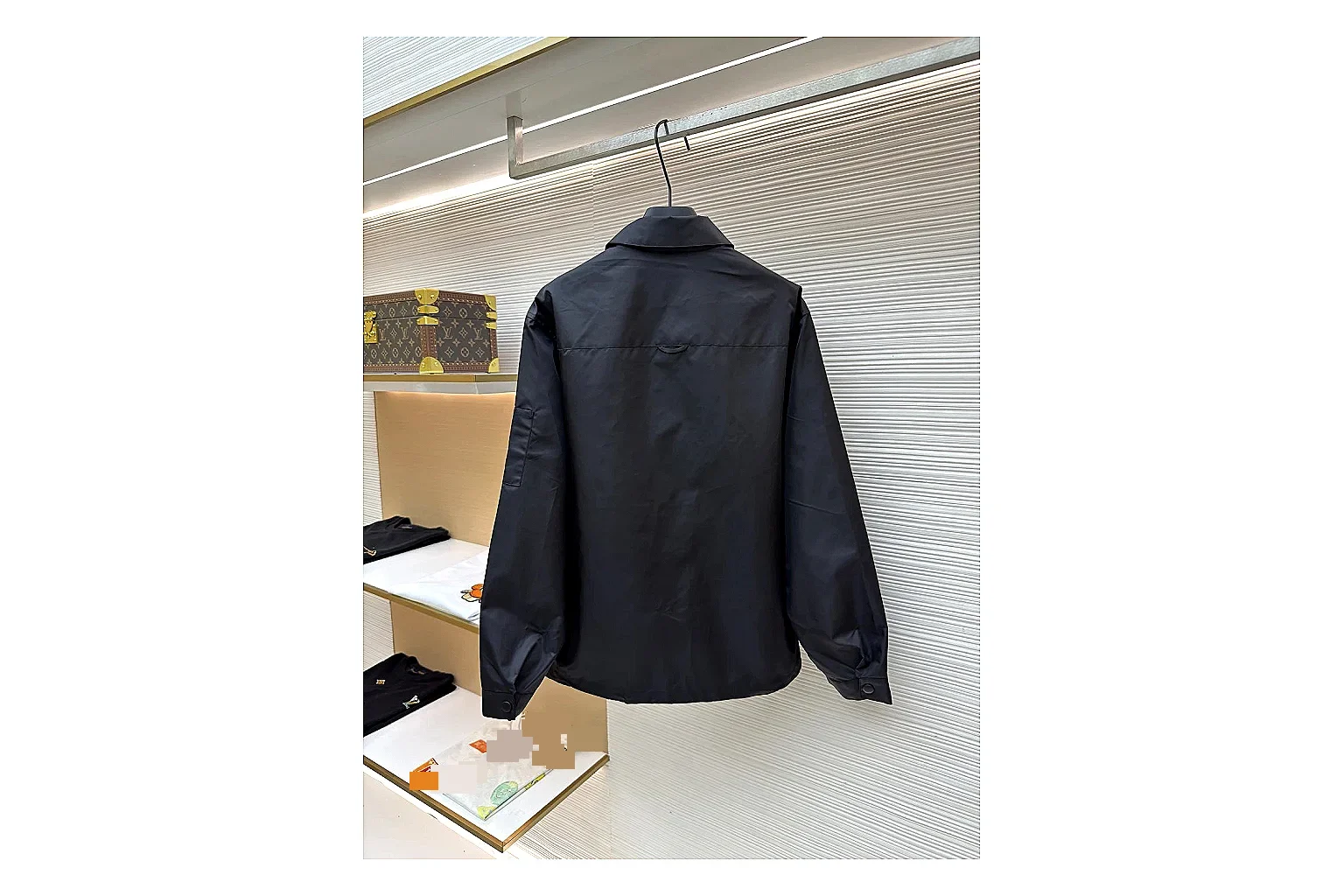 scout dashboard Prada Re-Nylon Hooded Jacket Black Jacket product image