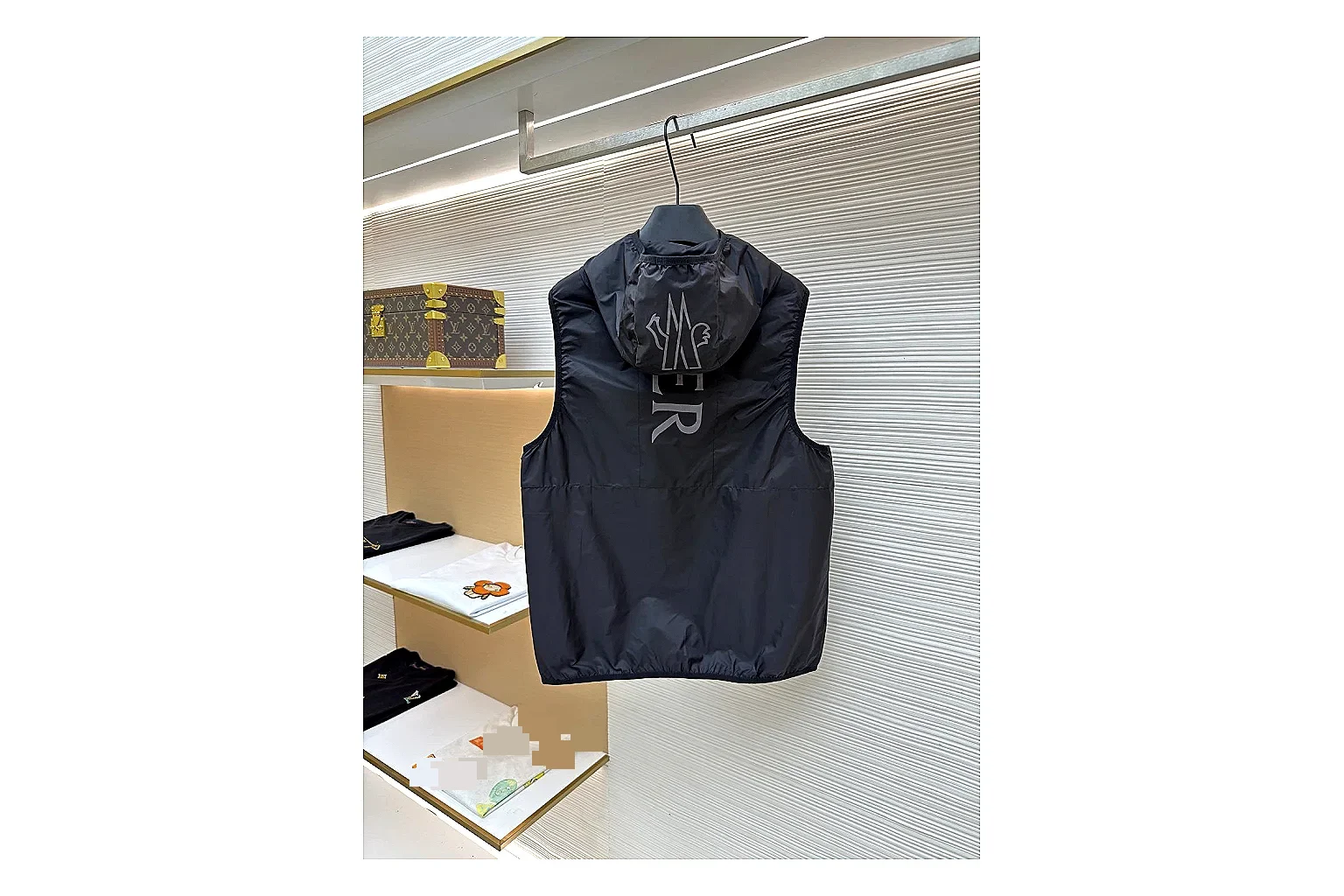 find list Moncler Light Nylon Vest Black Vest product image