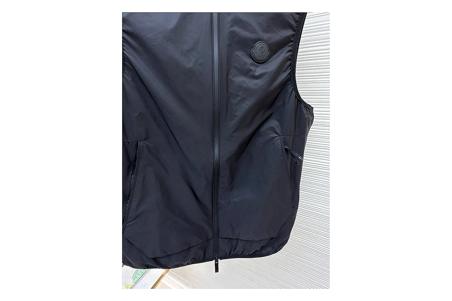 find list Moncler Light Nylon Vest Black Vest product image thumbnail 3