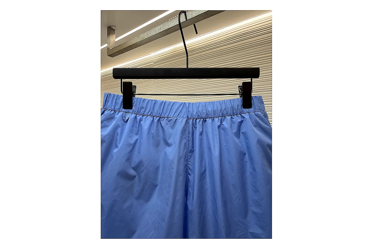 find list Moncler Nylon Shorts Sky Blue Shorts product image thumbnail 2
