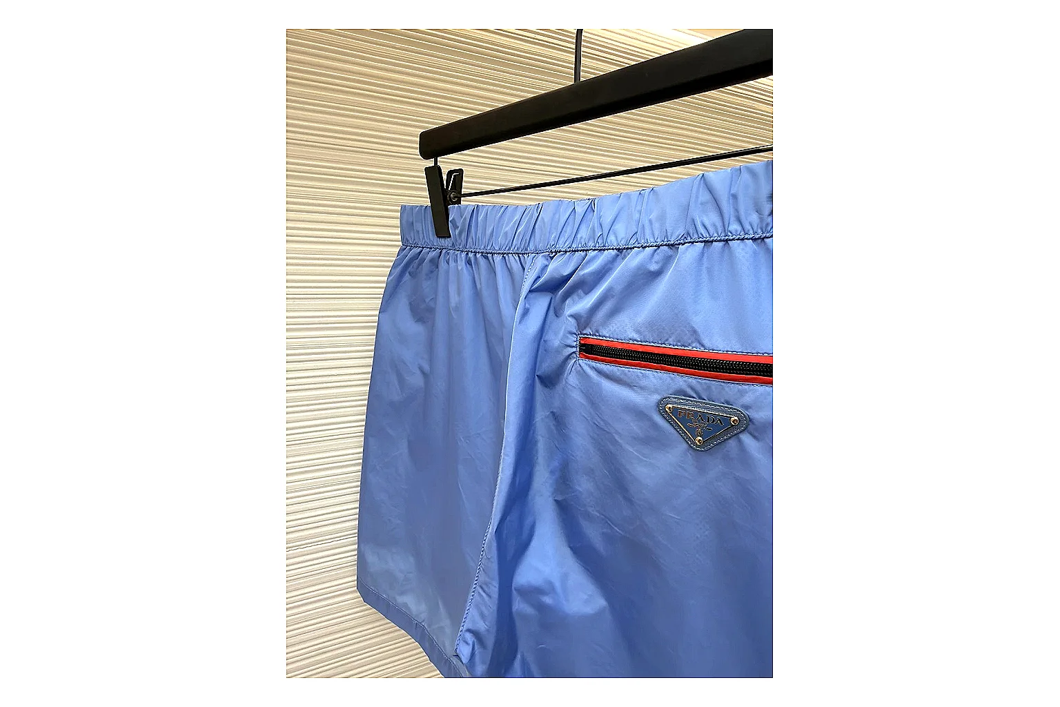 find list Moncler Nylon Shorts Sky Blue Shorts product image thumbnail 5