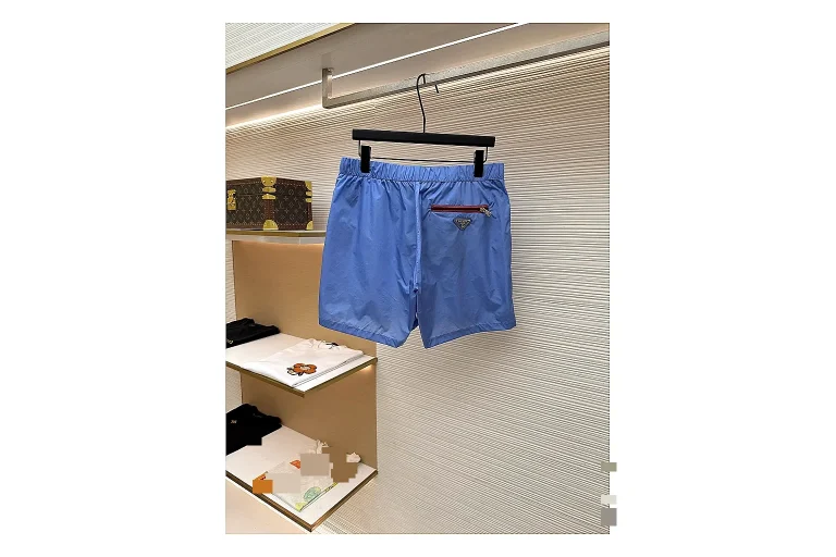 find list Moncler Nylon Shorts Sky Blue Shorts product image