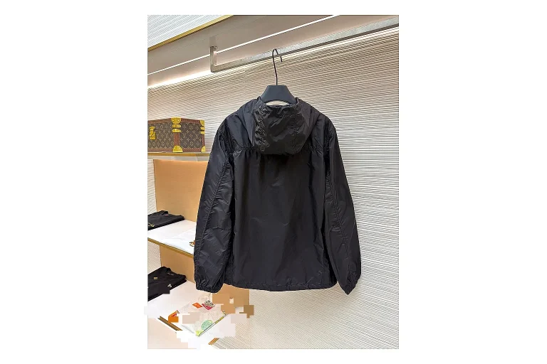 scout dashboard Moncler Nylon Hooded Jacket Black Jacket product image