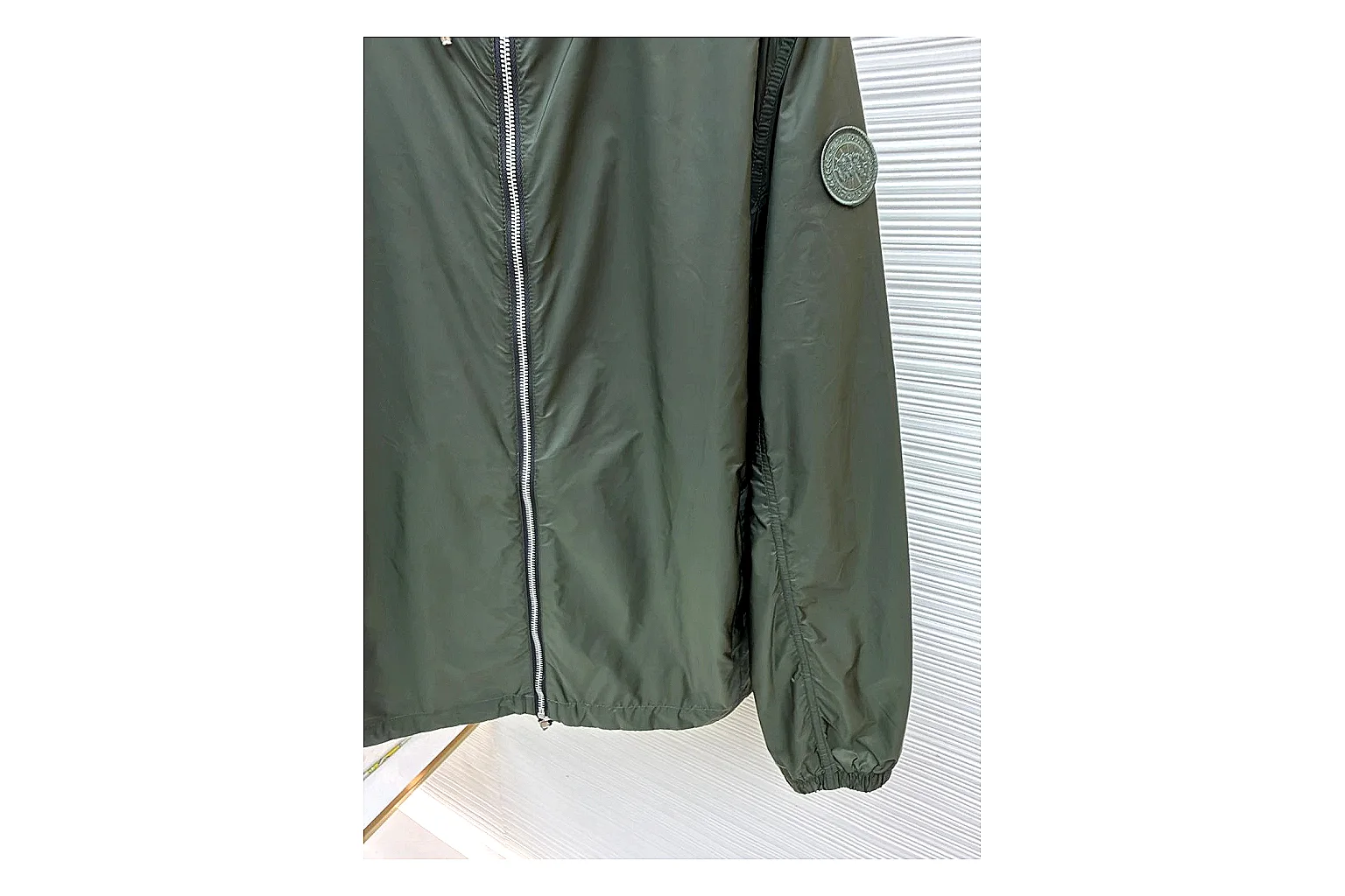 scout dashboard Moncler Nylon Hooded Jacket Olive Jacket product image thumbnail 3