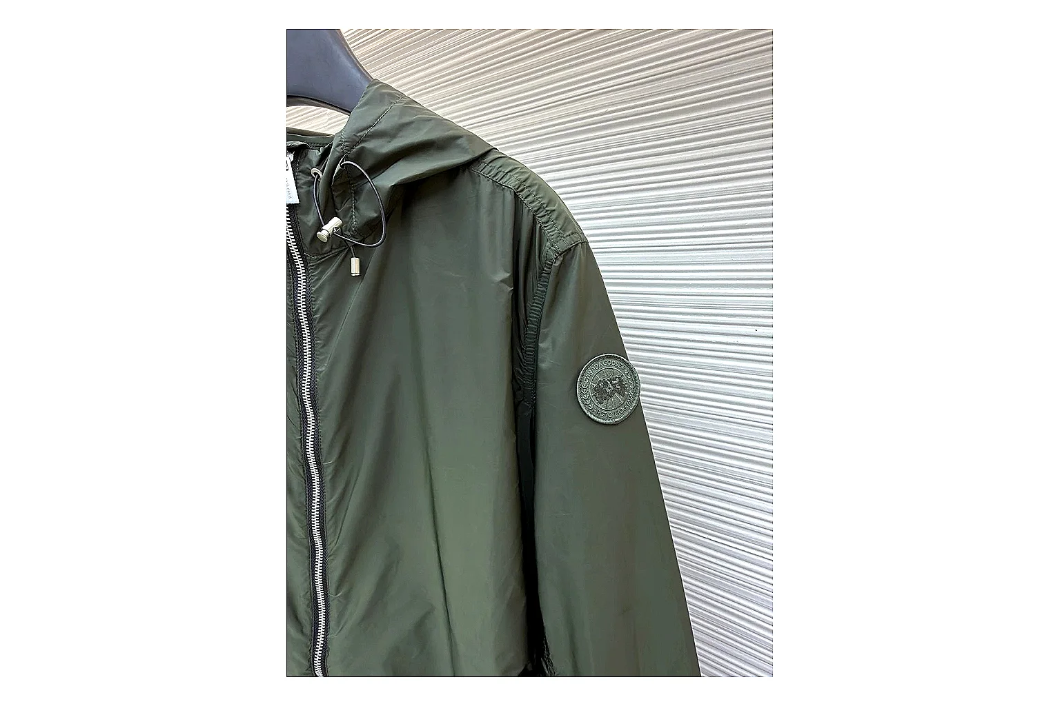 scout dashboard Moncler Nylon Hooded Jacket Olive Jacket product image thumbnail 6