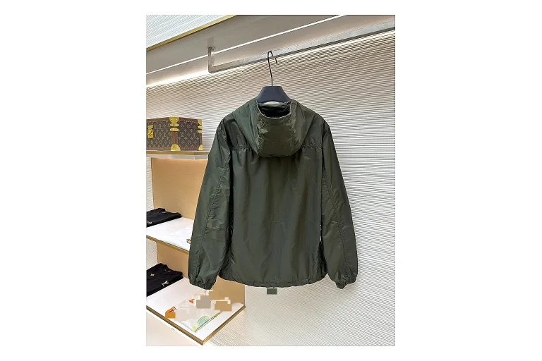 scout dashboard Moncler Nylon Hooded Jacket Olive Jacket product image