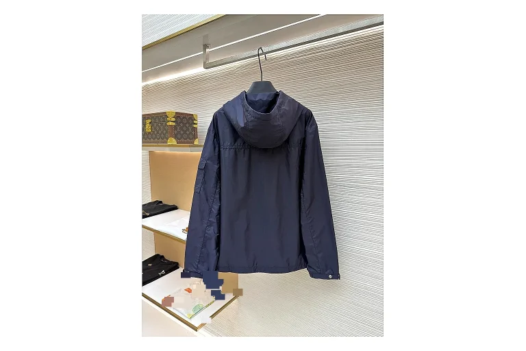 scout dashboard Moncler Nylon Hooded Jacket Navy Jacket product image