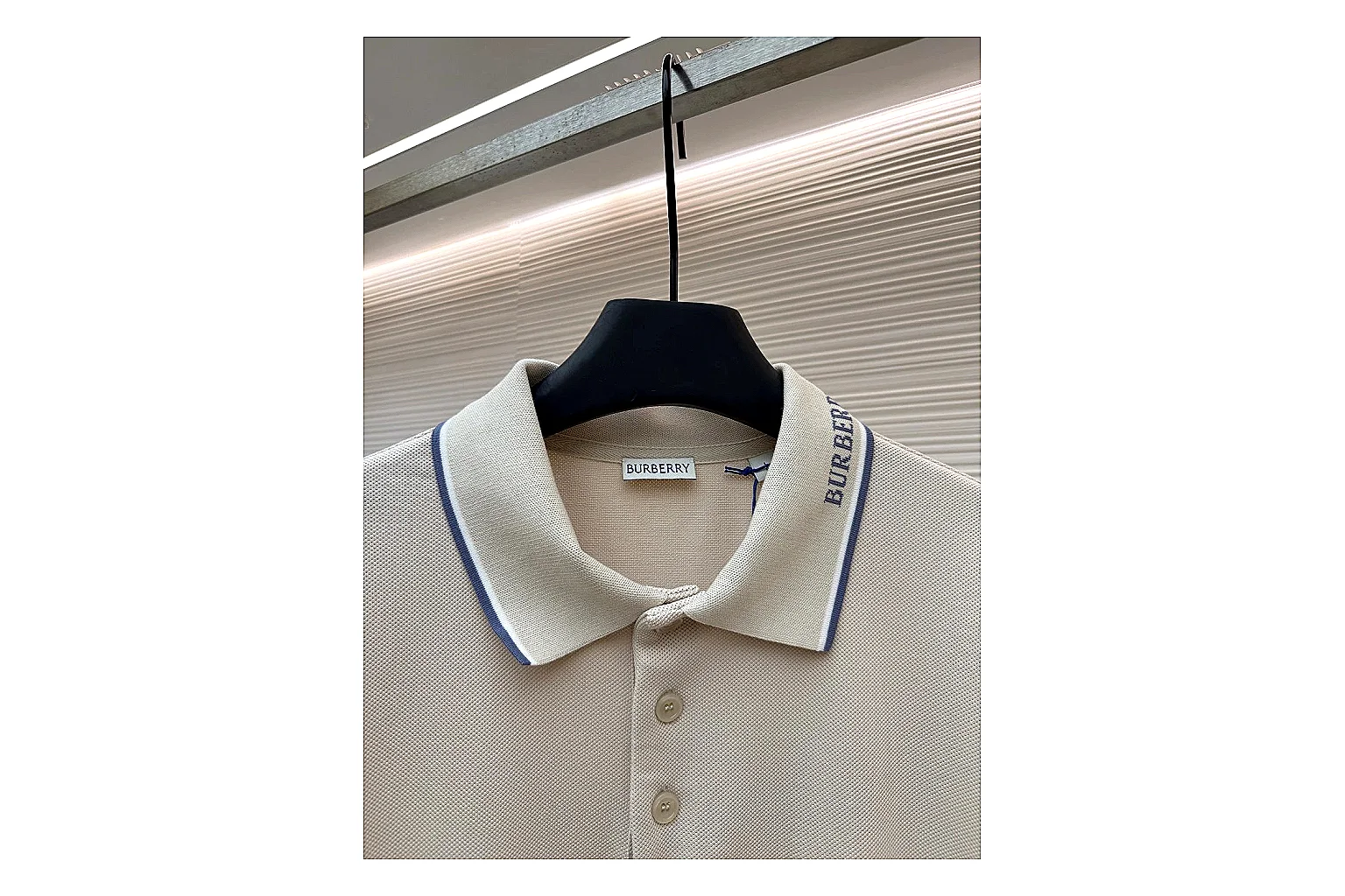 scout dashboard Moncler Logo Polo Cream Polo Shirt product image thumbnail 2