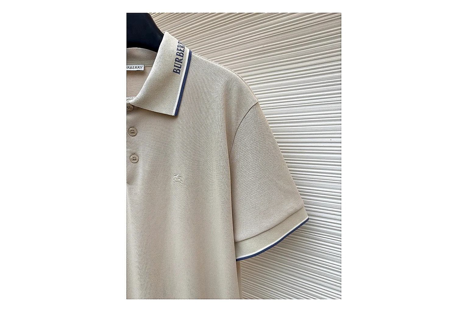 scout dashboard Moncler Logo Polo Cream Polo Shirt product image thumbnail 6