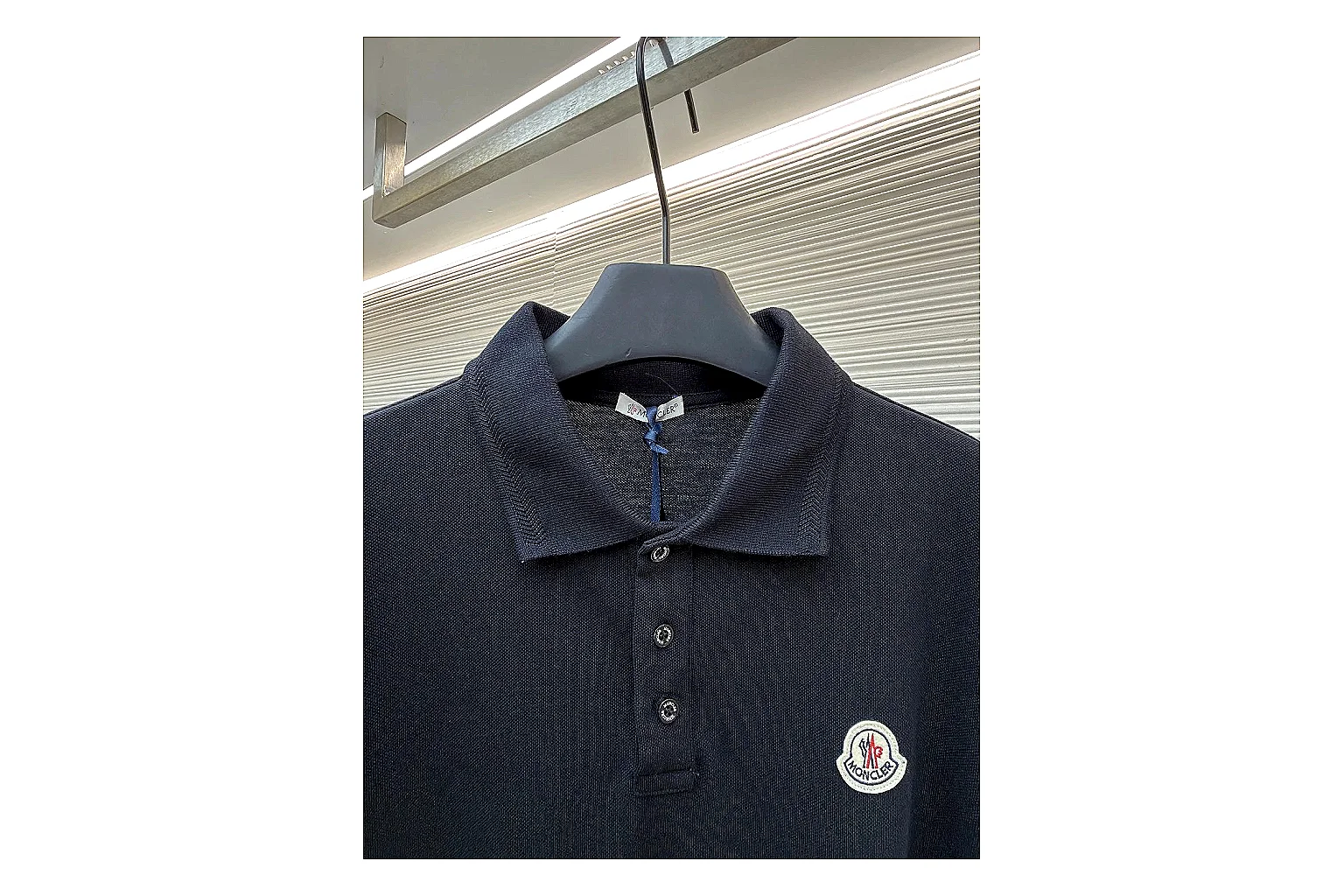 scout dashboard Moncler Logo Polo Black Polo Shirt product image thumbnail 2