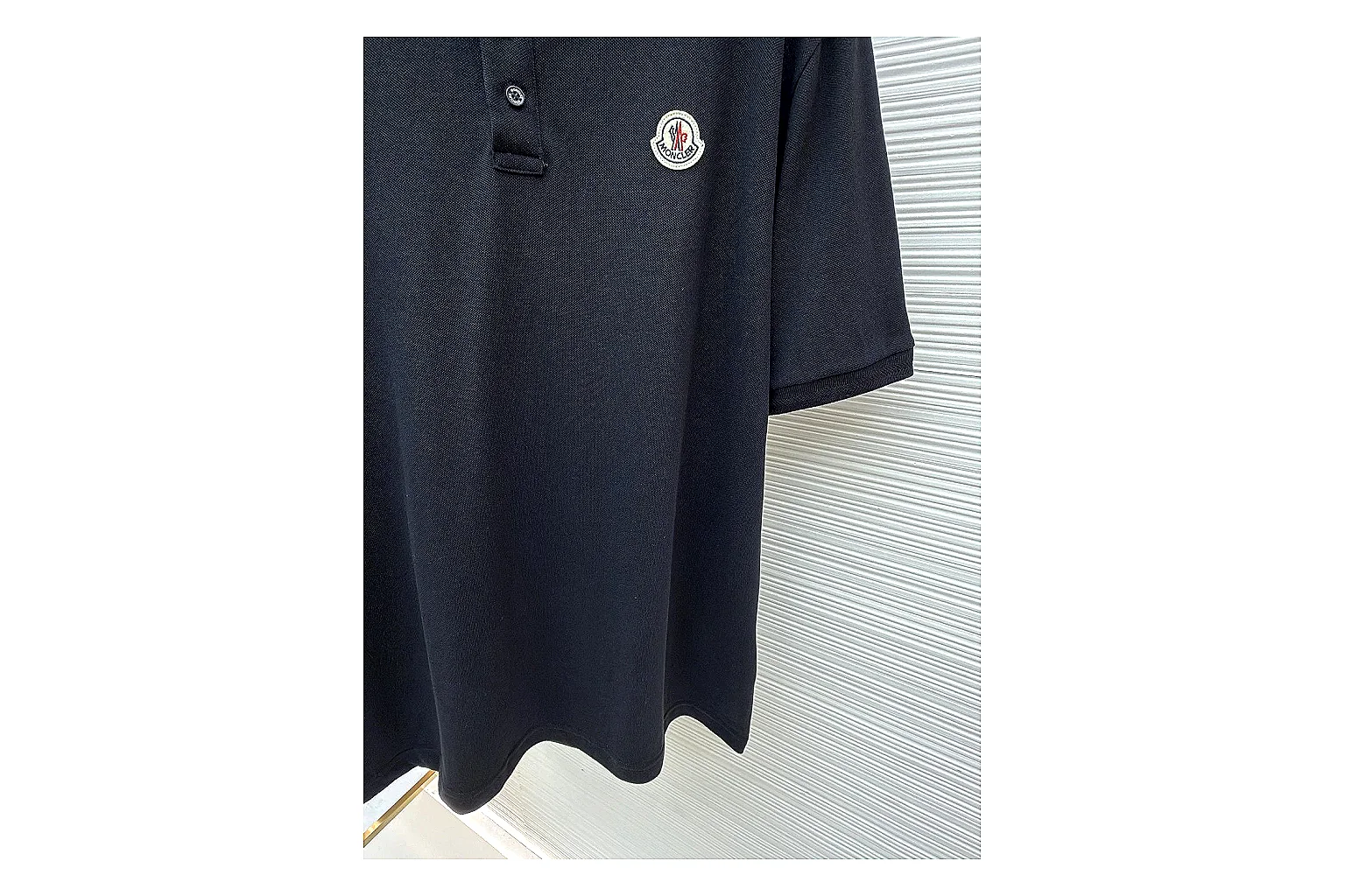 scout dashboard Moncler Logo Polo Black Polo Shirt product image thumbnail 3