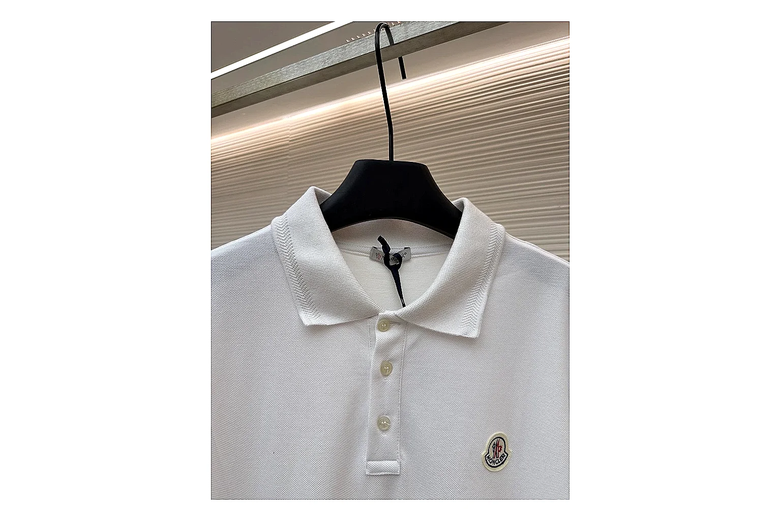 find list Other Silk Cotton Polo White Polo Shirt product image thumbnail 2