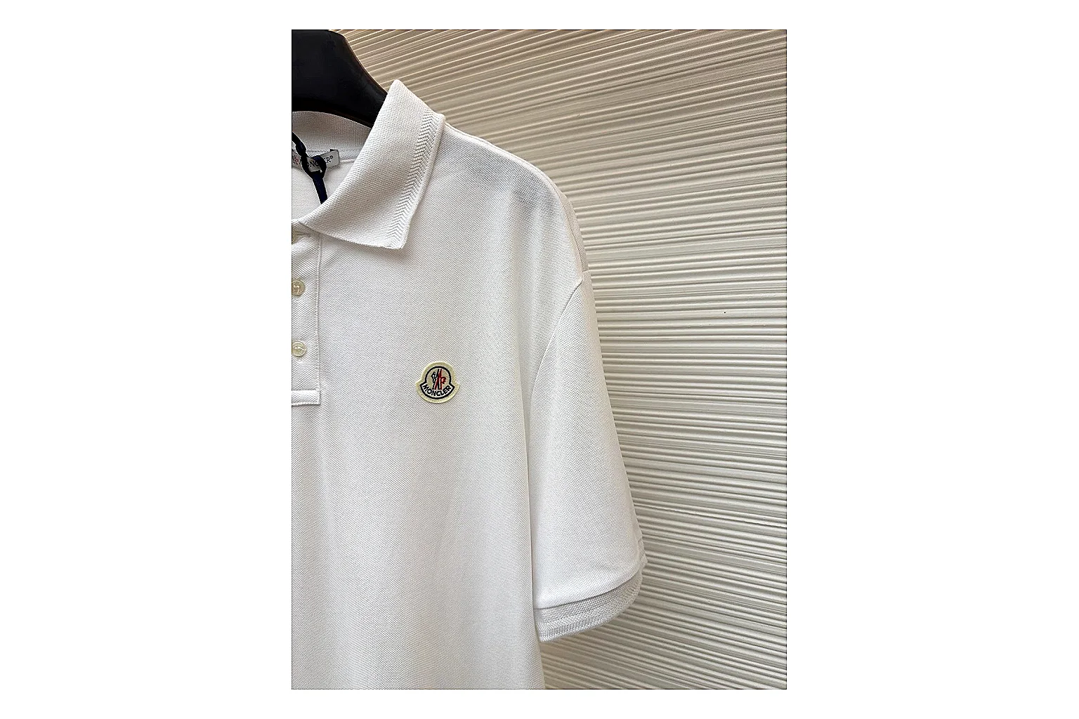 find list Other Silk Cotton Polo White Polo Shirt product image thumbnail 6