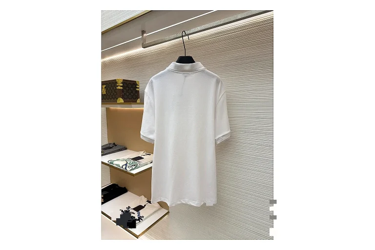 find list Other Silk Cotton Polo White Polo Shirt product image