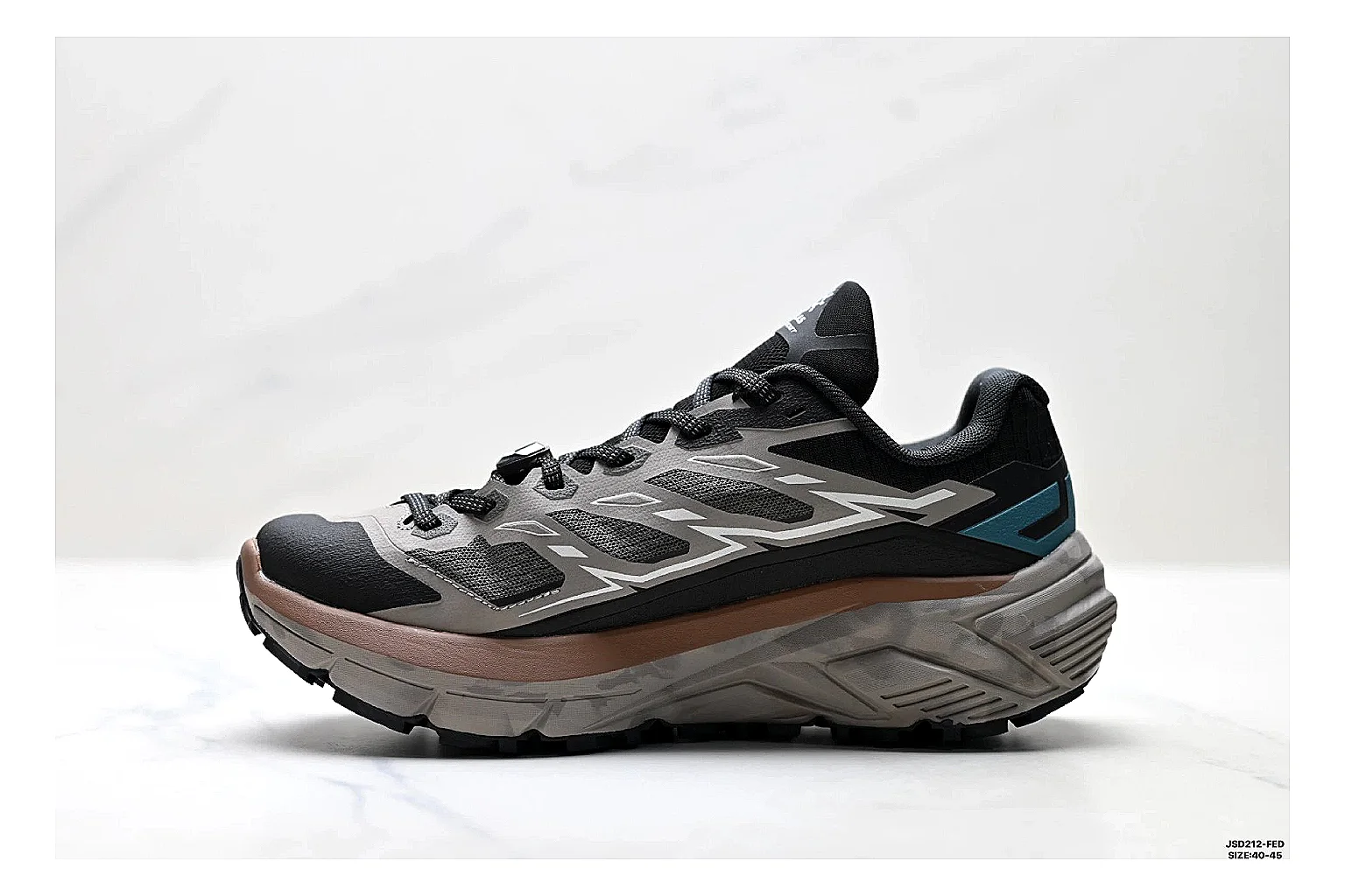 Other Trail Runner Black Teal Product Image thumbnail 3