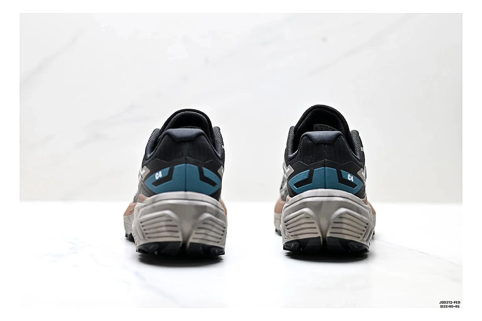 Other Trail Runner Black Teal Product Image thumbnail 4