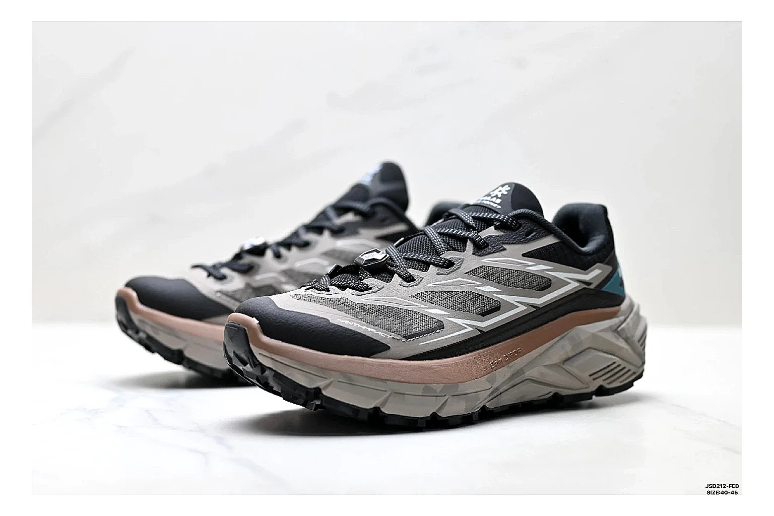 Other Trail Runner Black Teal Product Image thumbnail 5