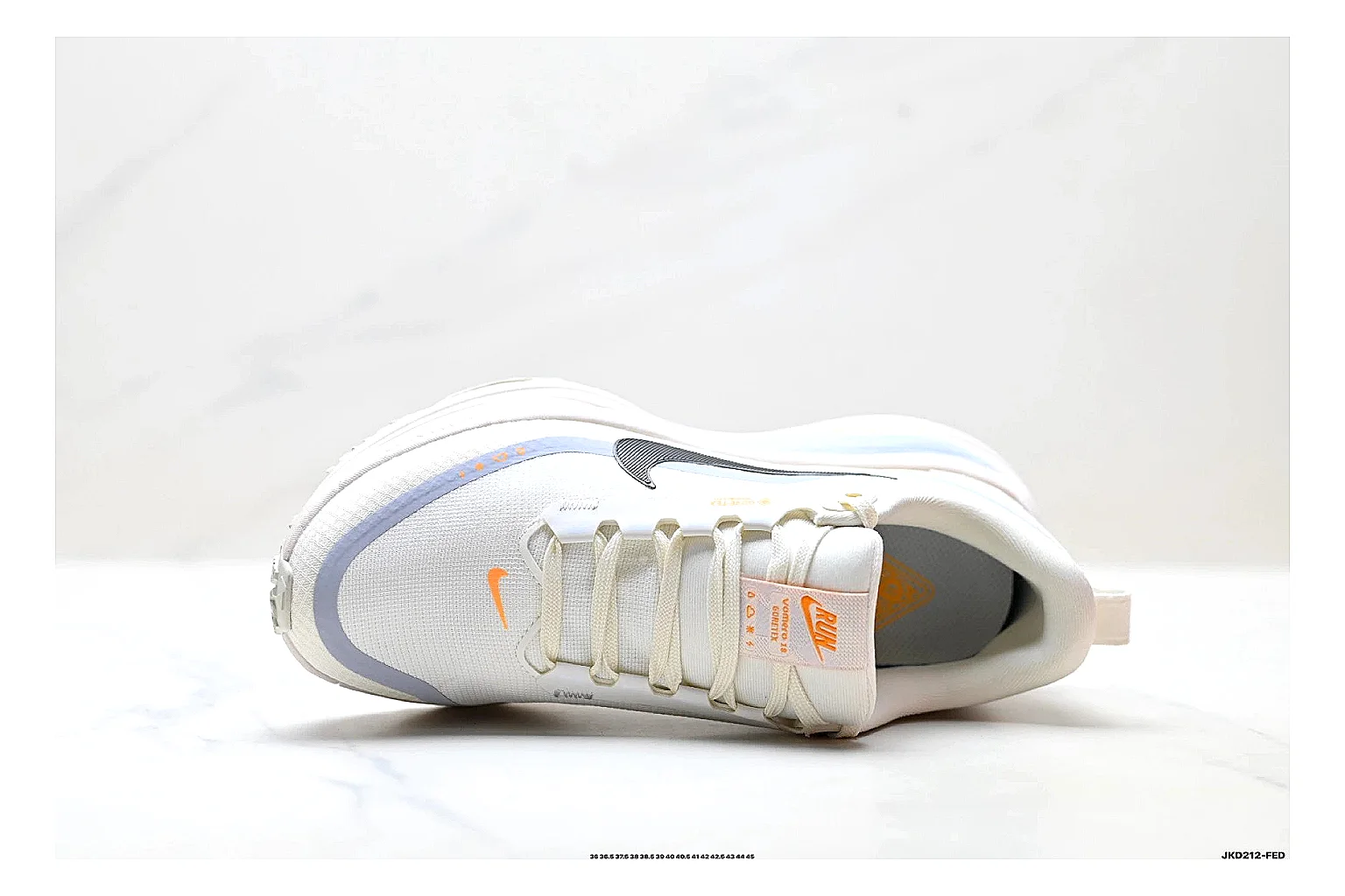 Nike Vomero White Orange Product Image thumbnail 2