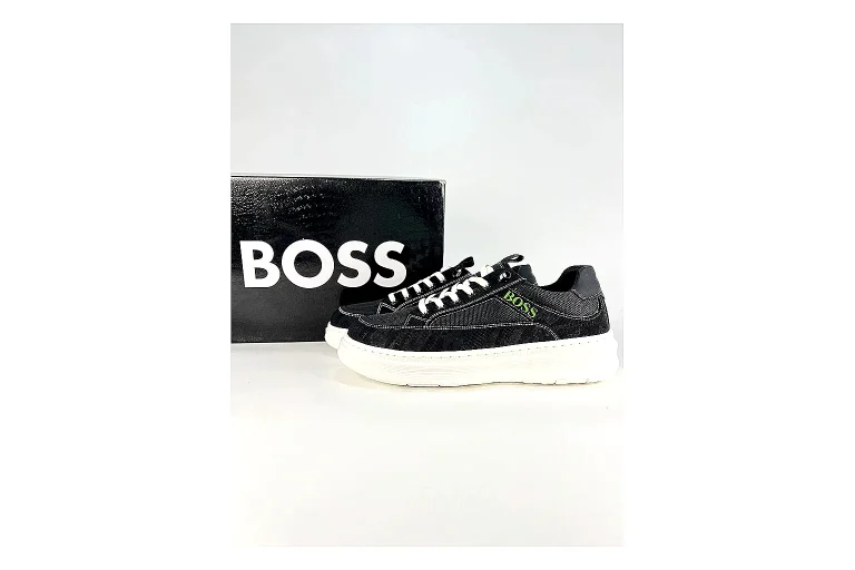 Boss Low Top Black White Product Image