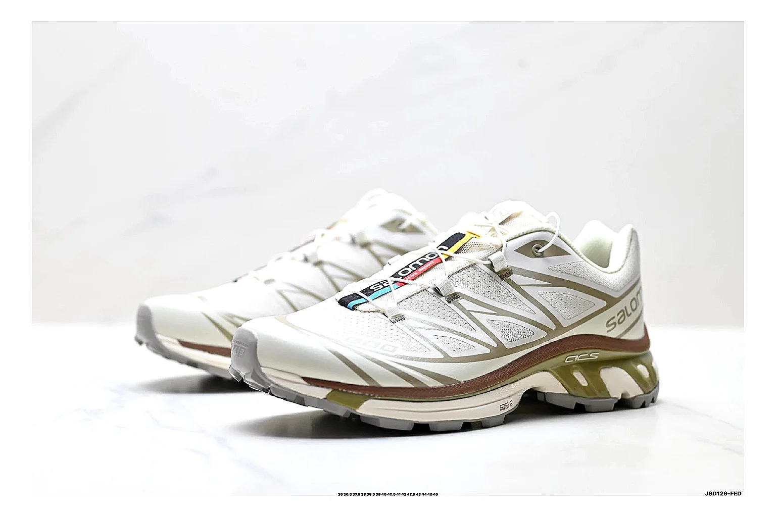Salomon Xt Runner White Gold Product Image thumbnail 5