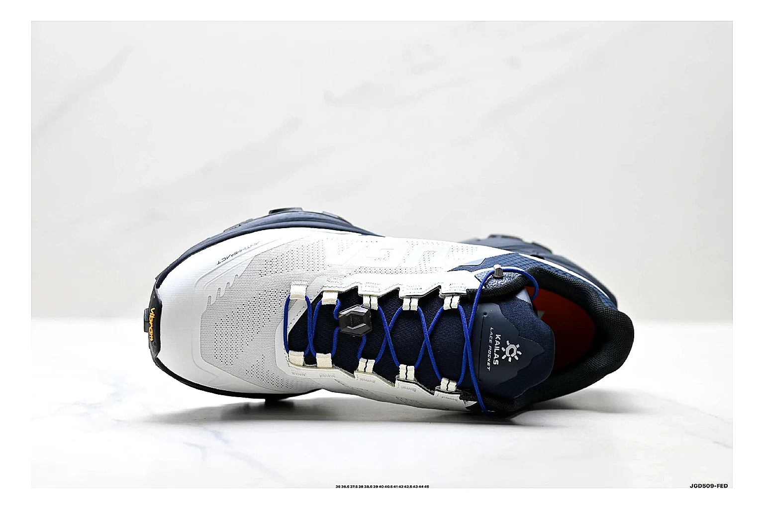 Other Trail Runner White Navy Product Image thumbnail 2