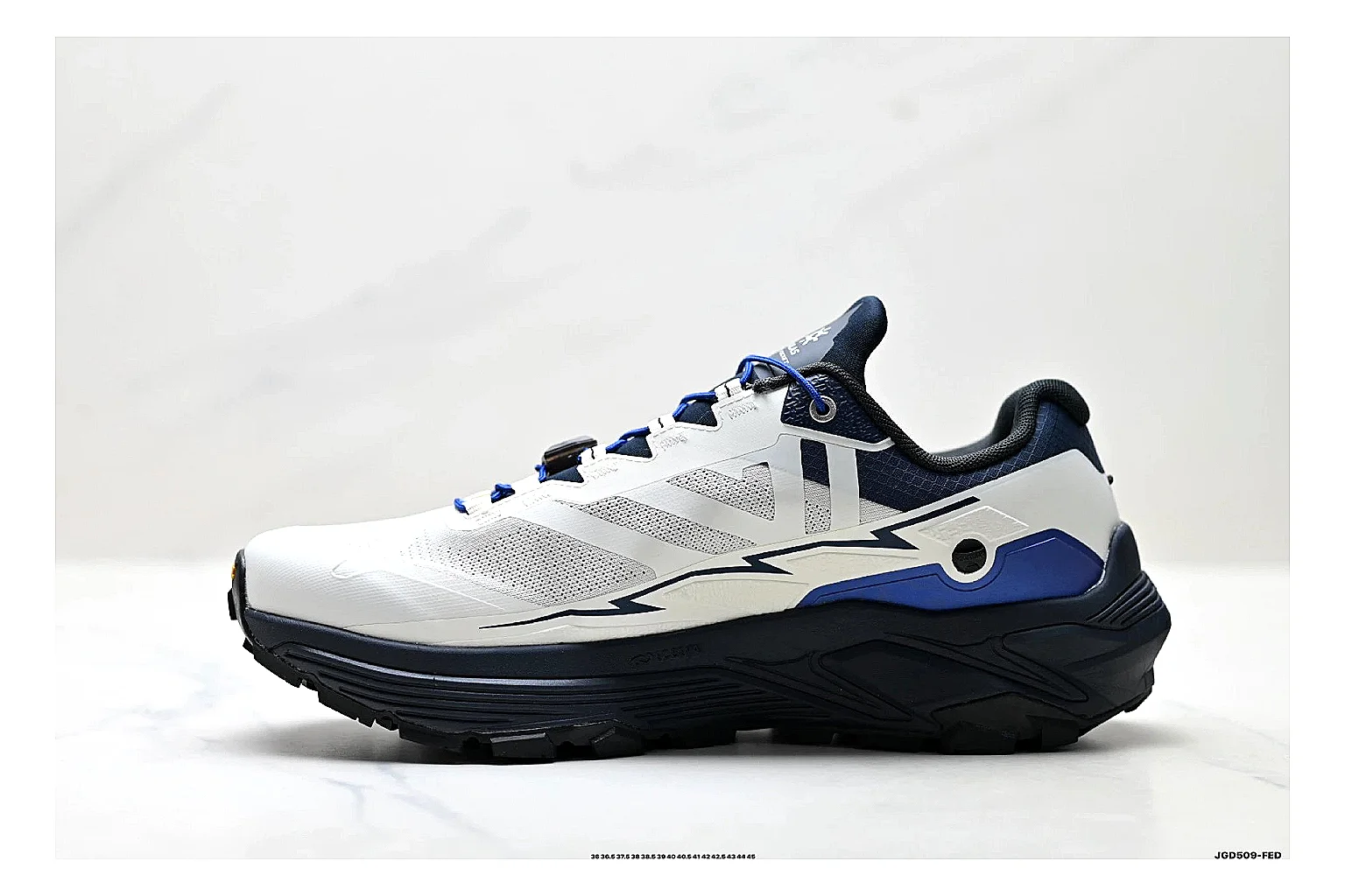 Other Trail Runner White Navy Product Image thumbnail 3