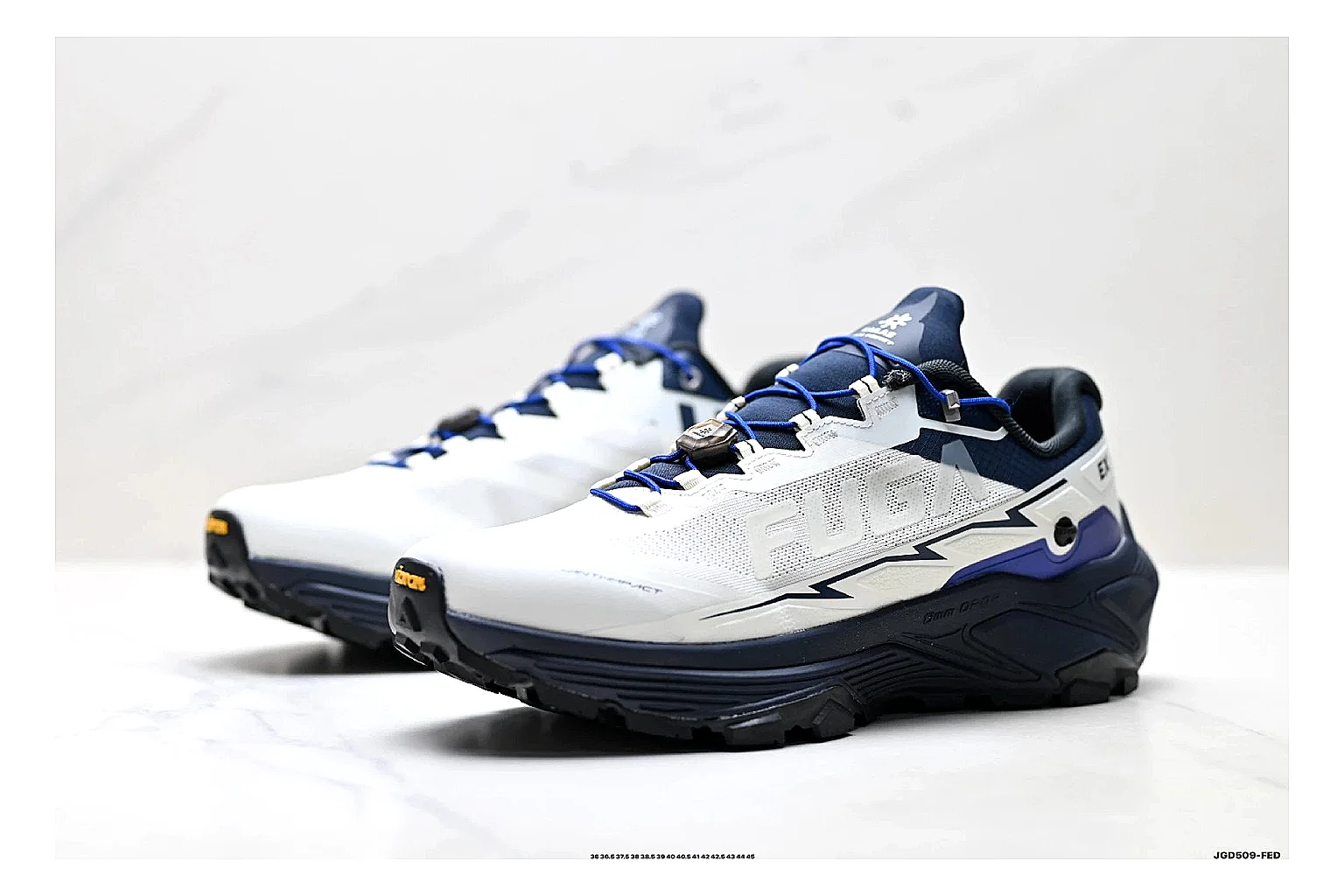 Other Trail Runner White Navy Product Image thumbnail 5