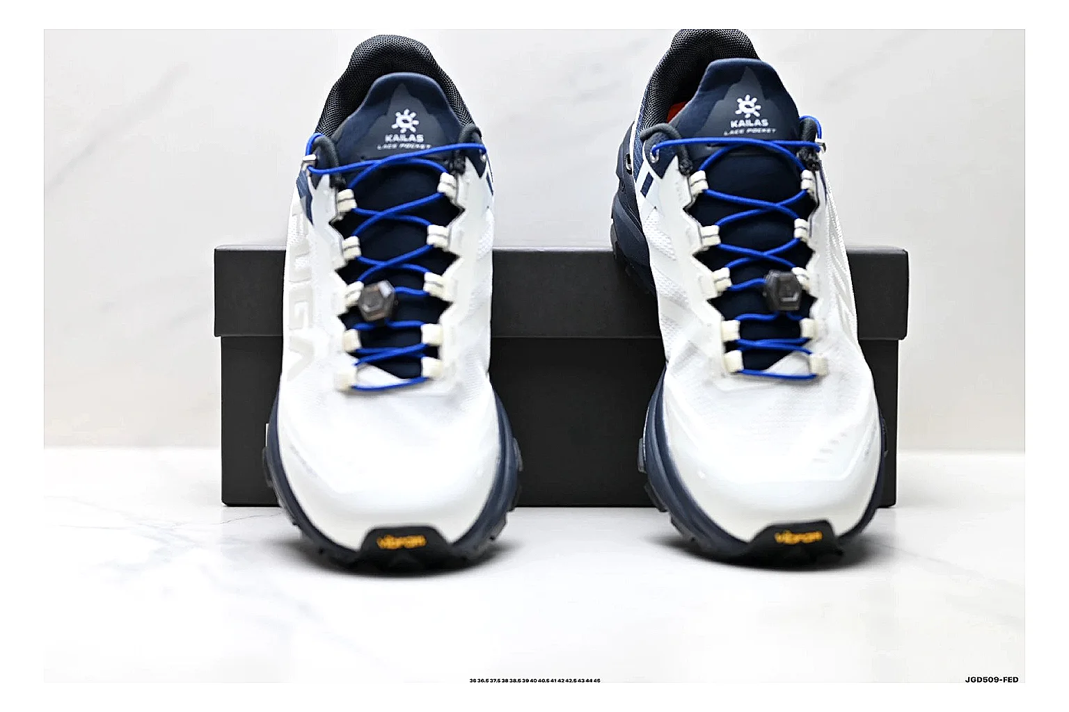 Other Trail Runner White Navy Product Image thumbnail 6
