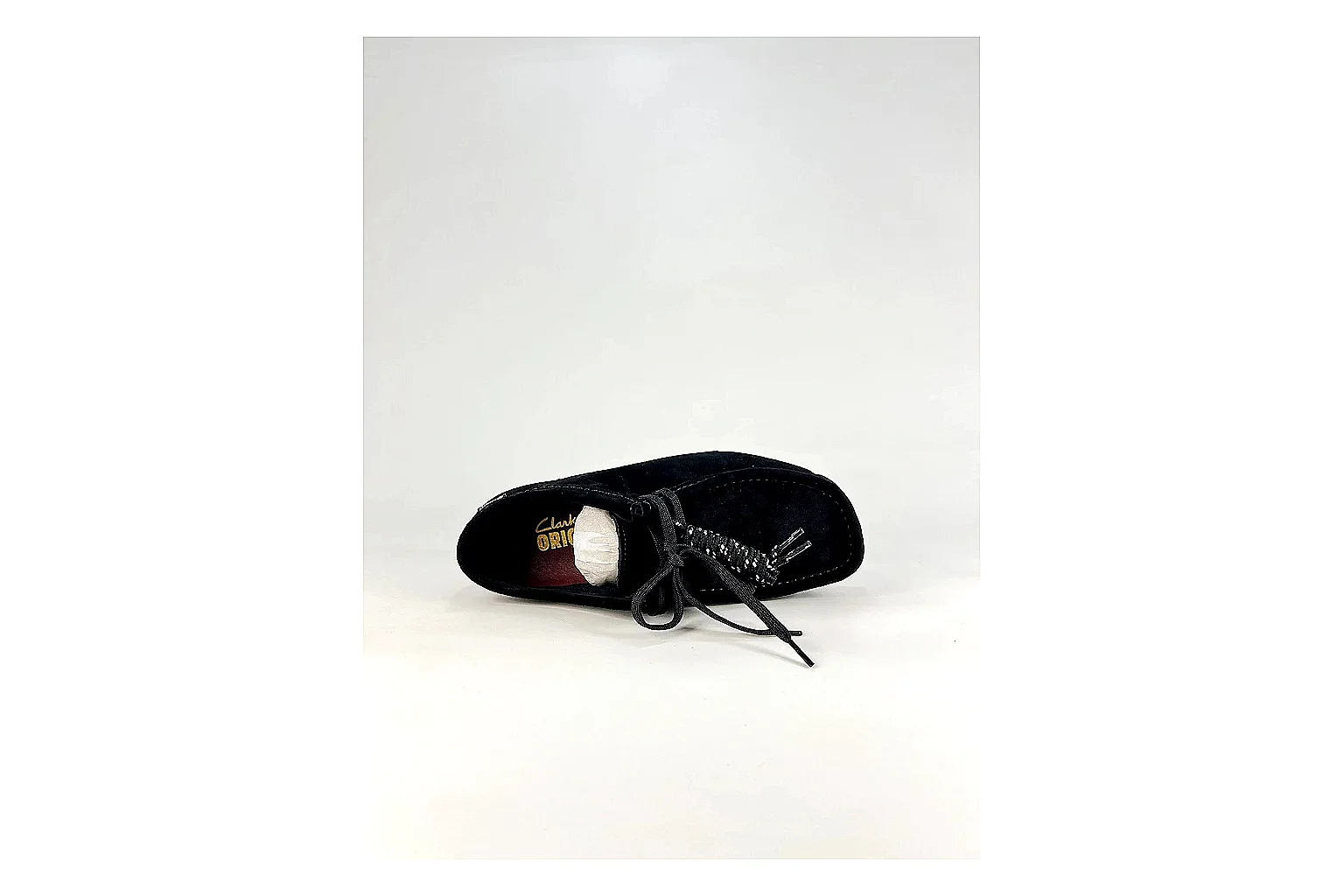 scout dashboard Clarks Wallabee Black Sneakers product image thumbnail 3