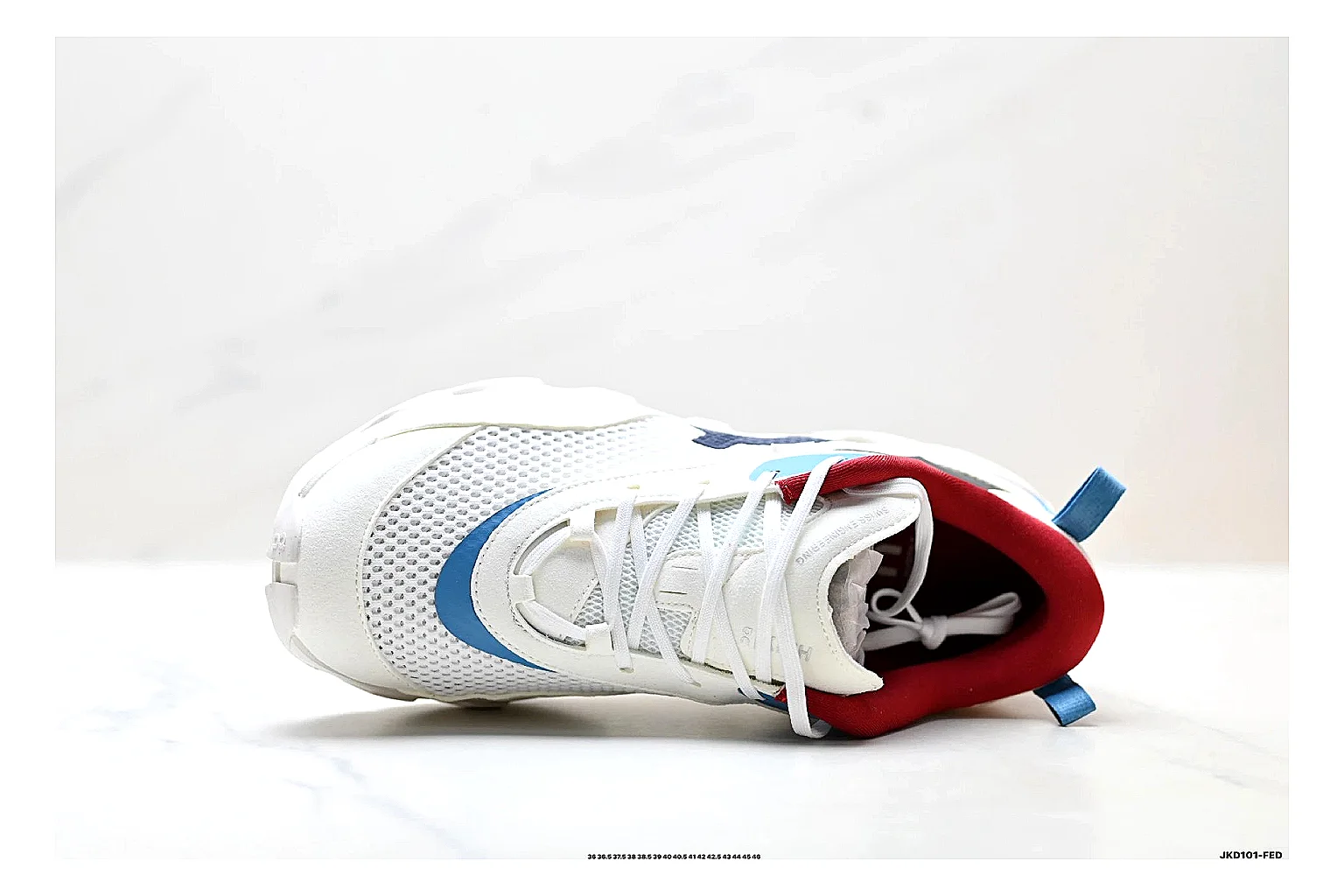 scout dashboard On Cloudswift K-Tech 2 White Blue Red Sneakers product image thumbnail 3