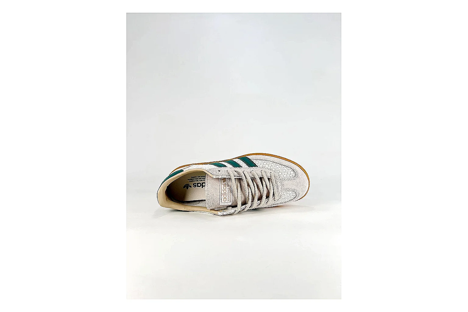find list Adidas Originals Handball Spezial White Green Sneakers product image thumbnail 3