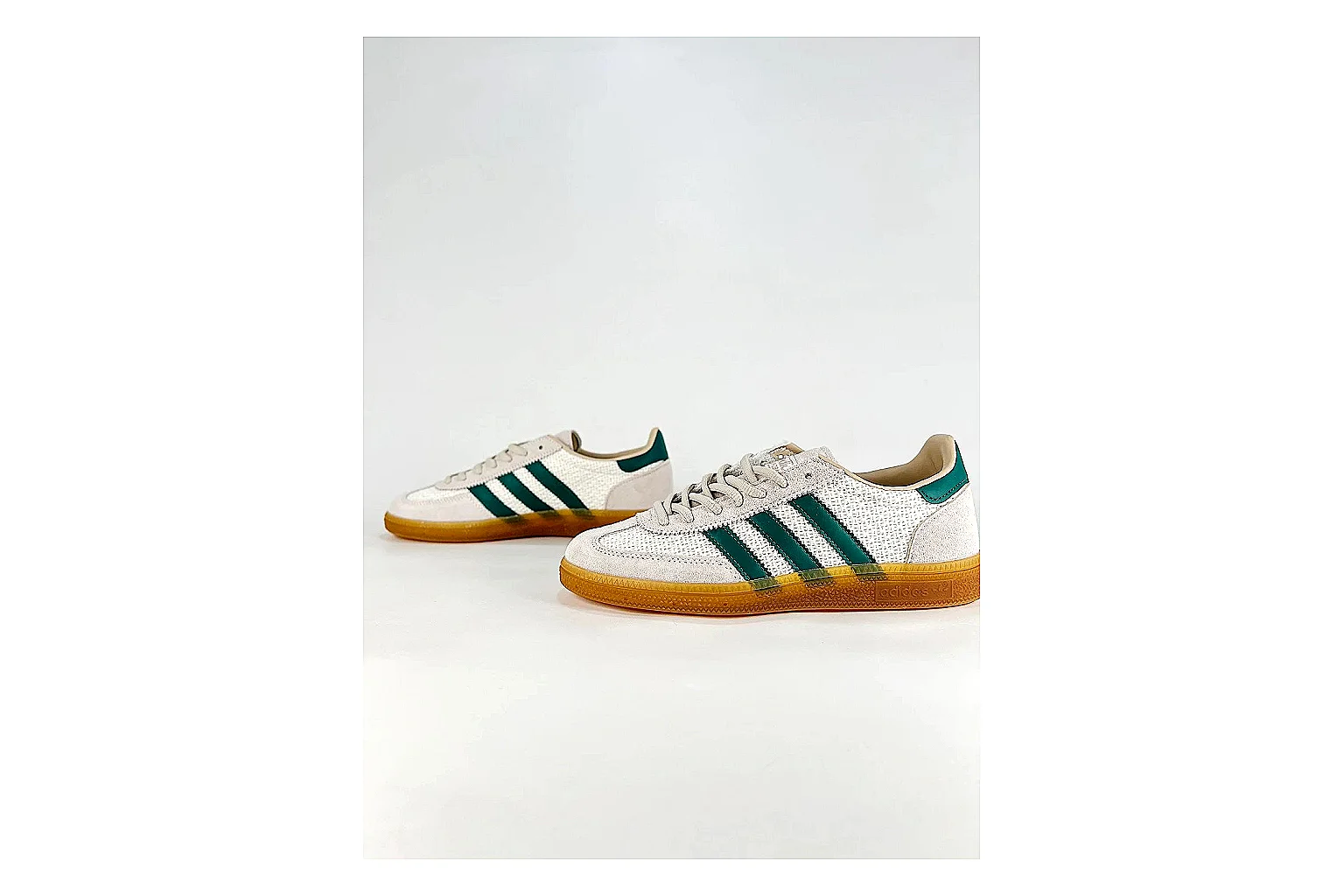 find list Adidas Originals Handball Spezial White Green Sneakers product image thumbnail 6