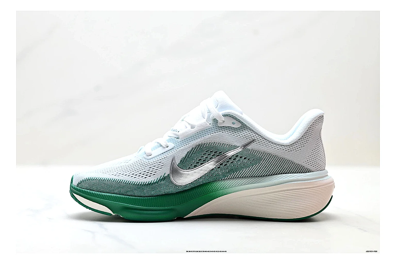 find list Nike Air Zoom Pegasus White Green Sneakers product image thumbnail 2