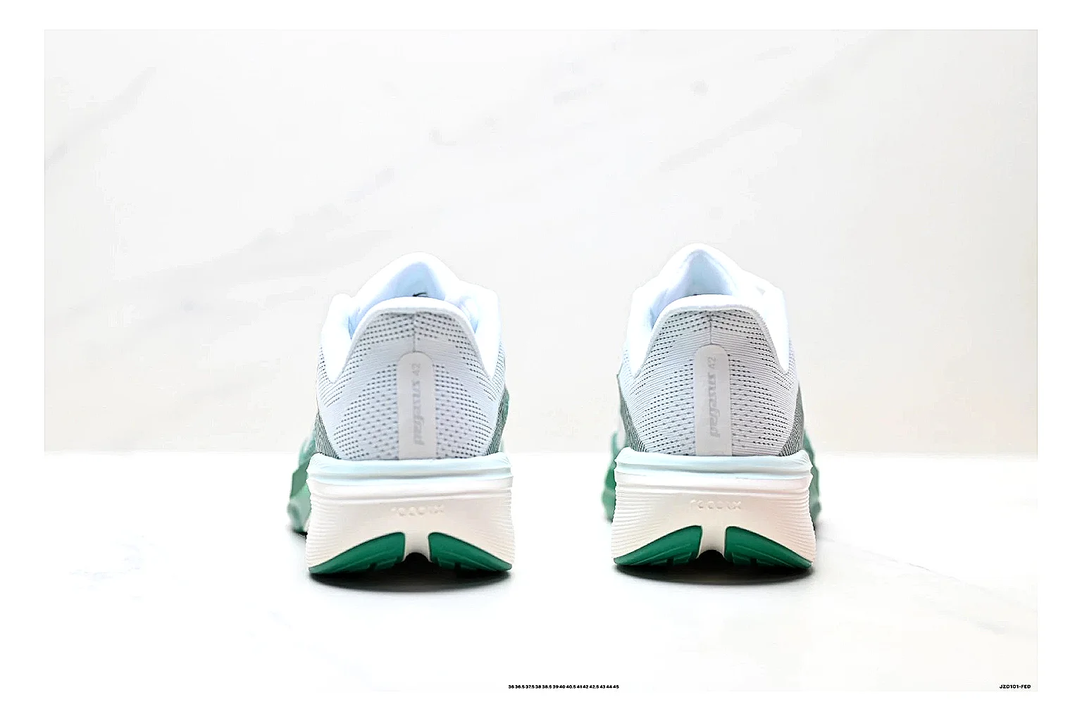 find list Nike Air Zoom Pegasus White Green Sneakers product image thumbnail 4